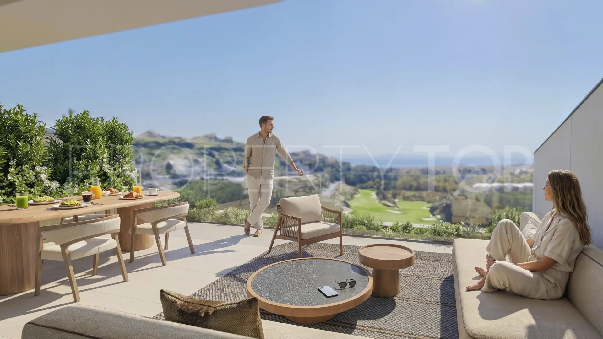 Comprar apartamento en Benahavis de 3 dormitorios