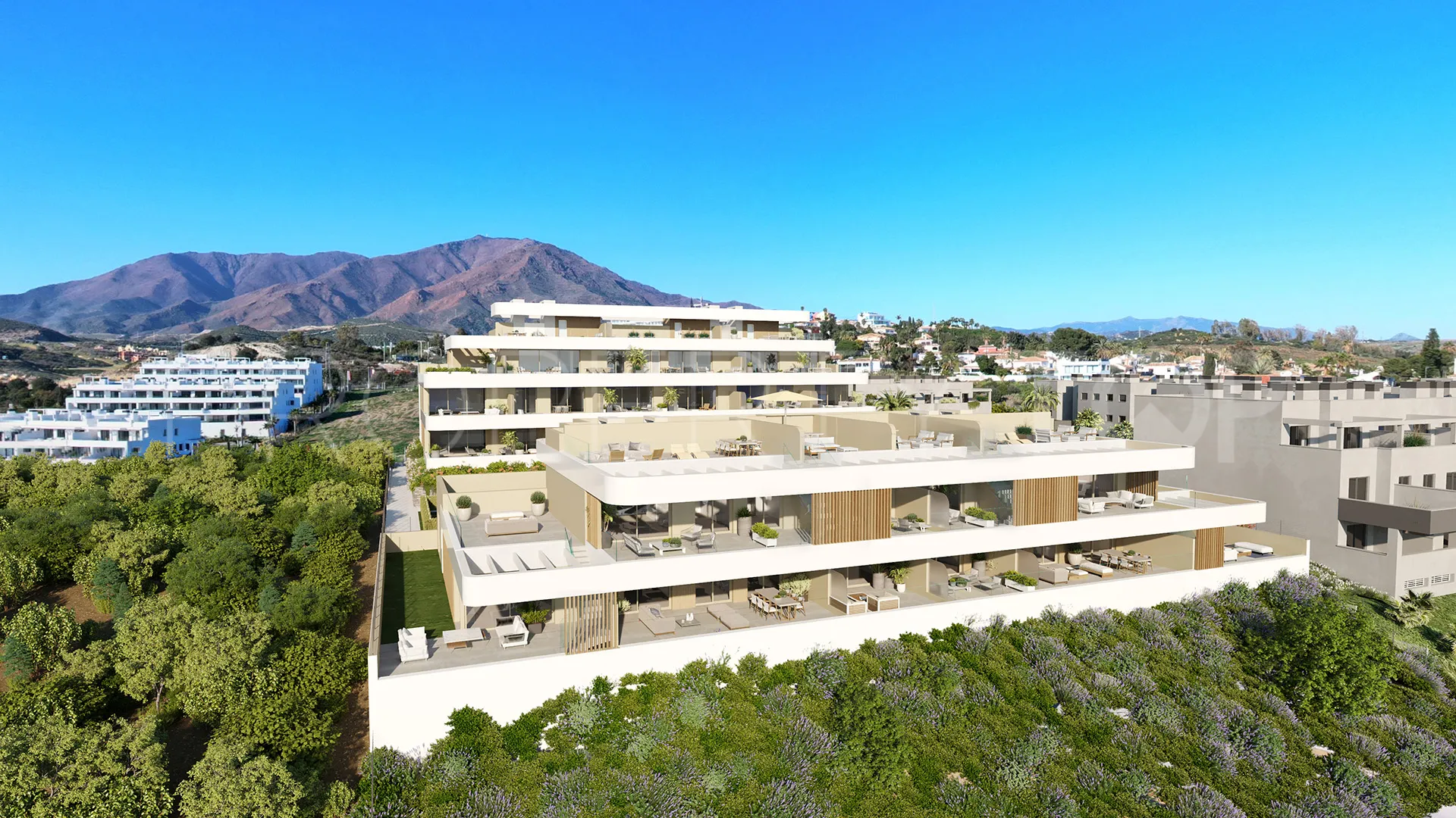 Apartamento con 3 dormitorios en venta en Estepona