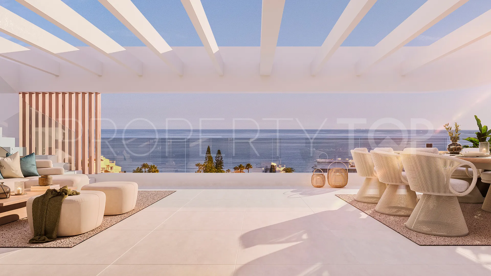 Apartamento con 3 dormitorios en venta en Estepona