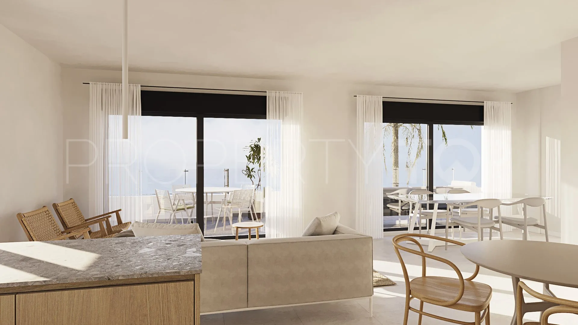 For sale apartment with 3 bedrooms in Estepona