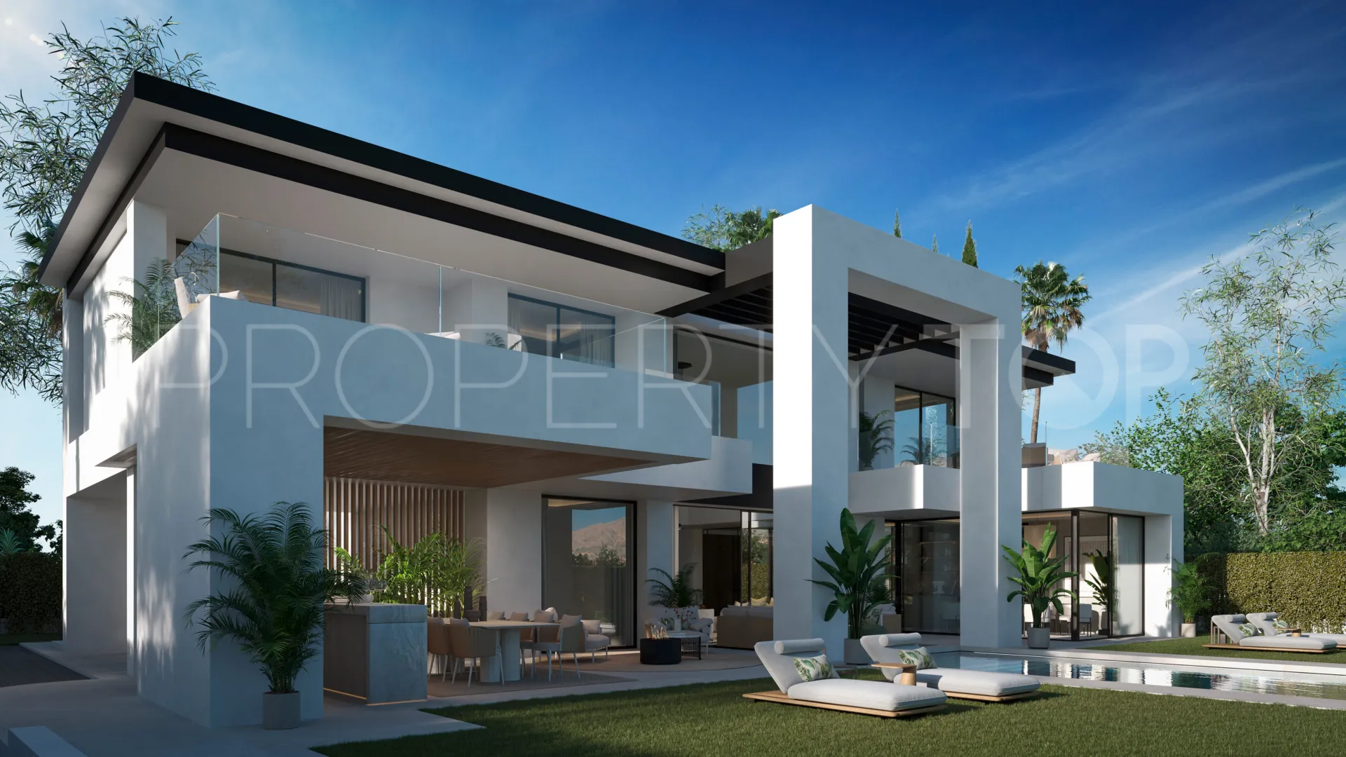 Comprar villa de 4 dormitorios en Marbella