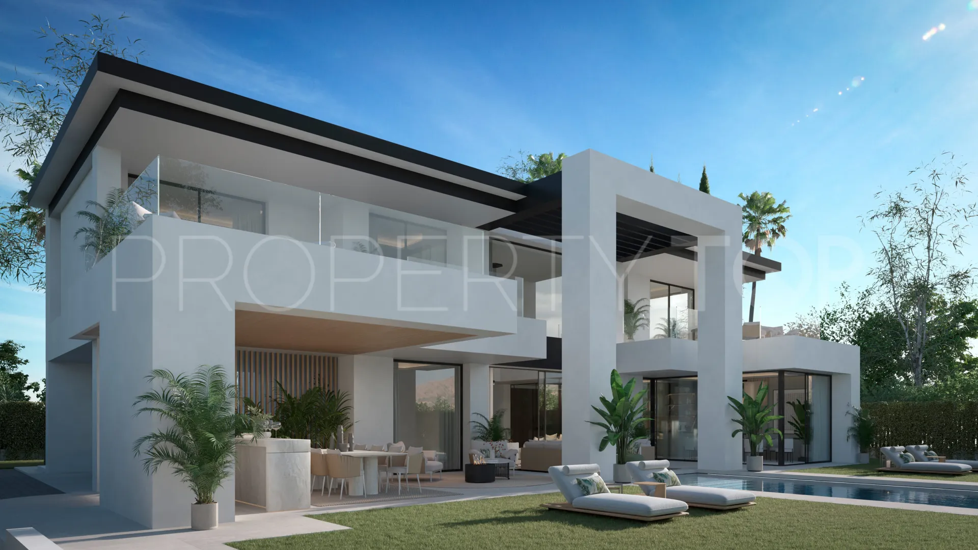 Comprar villa de 4 dormitorios en Marbella