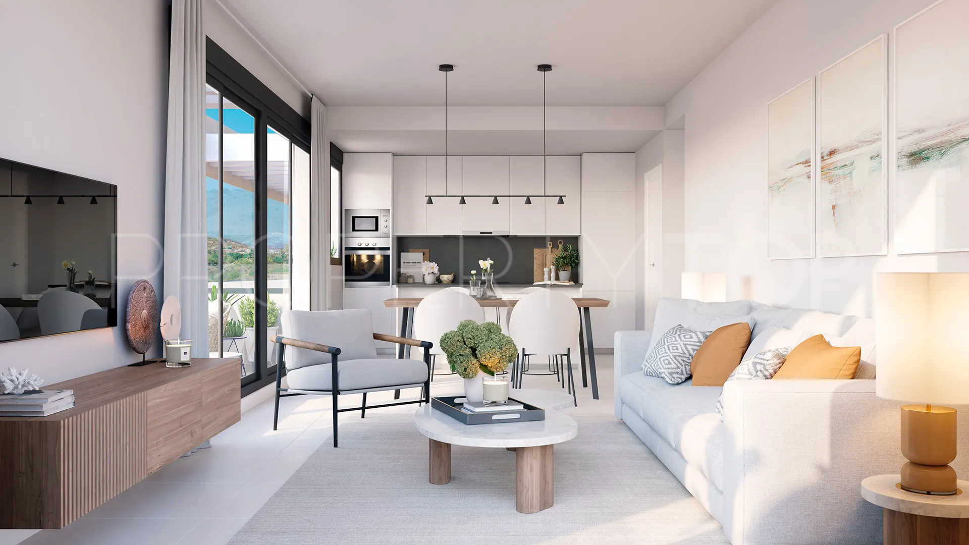 Casares, apartamento con 2 dormitorios en venta