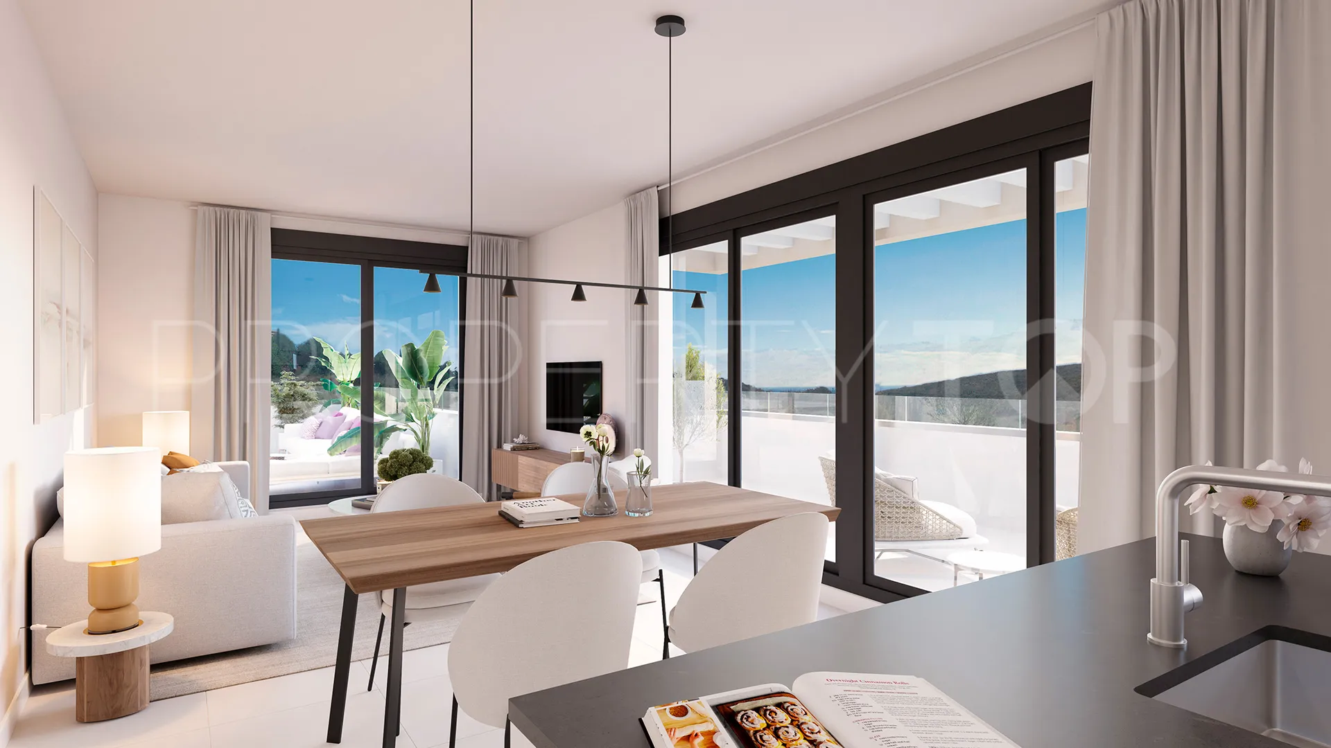Casares, apartamento con 2 dormitorios en venta