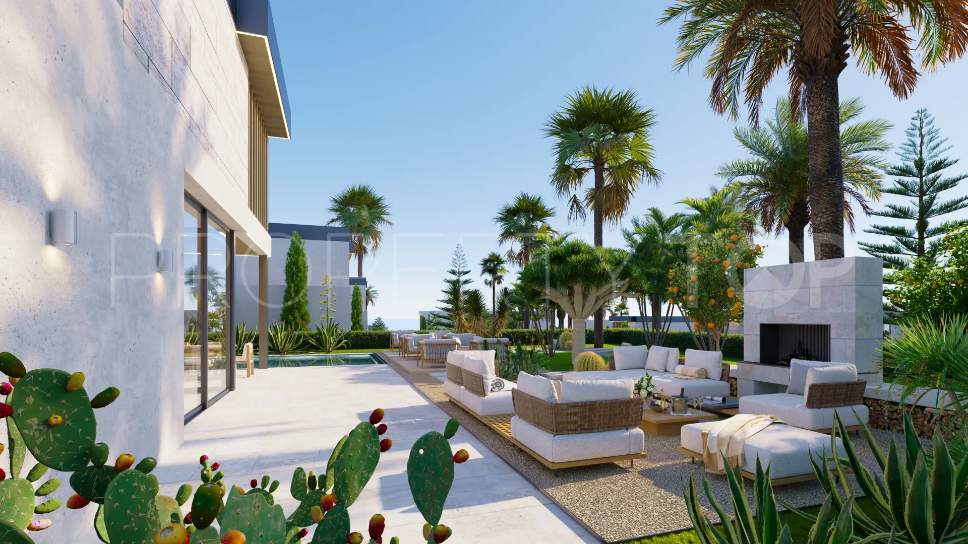 Villa de 4 dormitorios en venta en Estepona