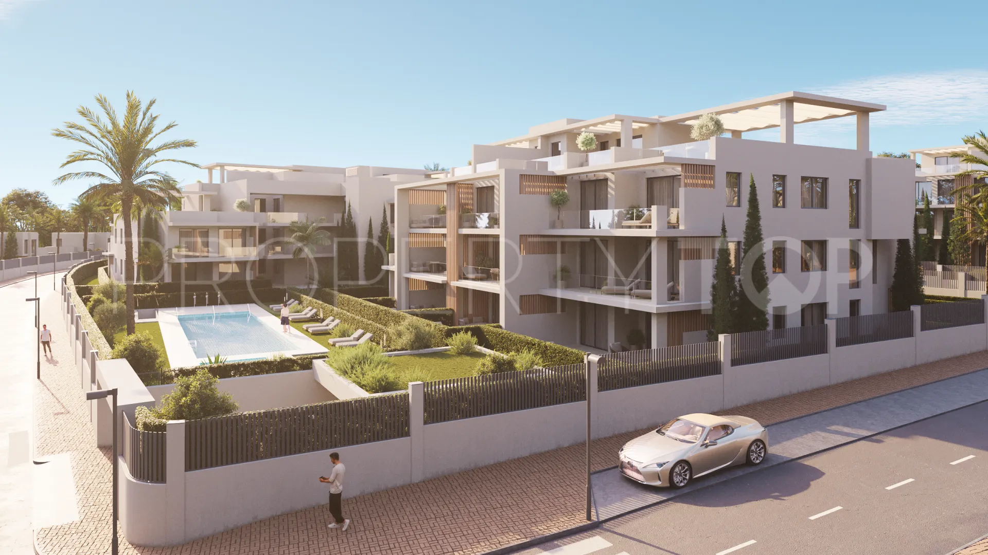 Se vende apartamento en New Golden Mile con 3 dormitorios