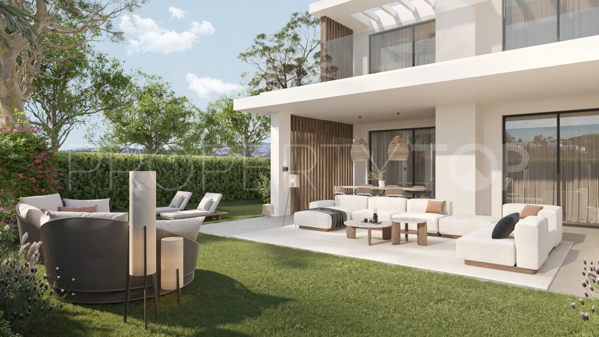 Ground floor apartment for sale in New Golden Mile with 3 bedrooms