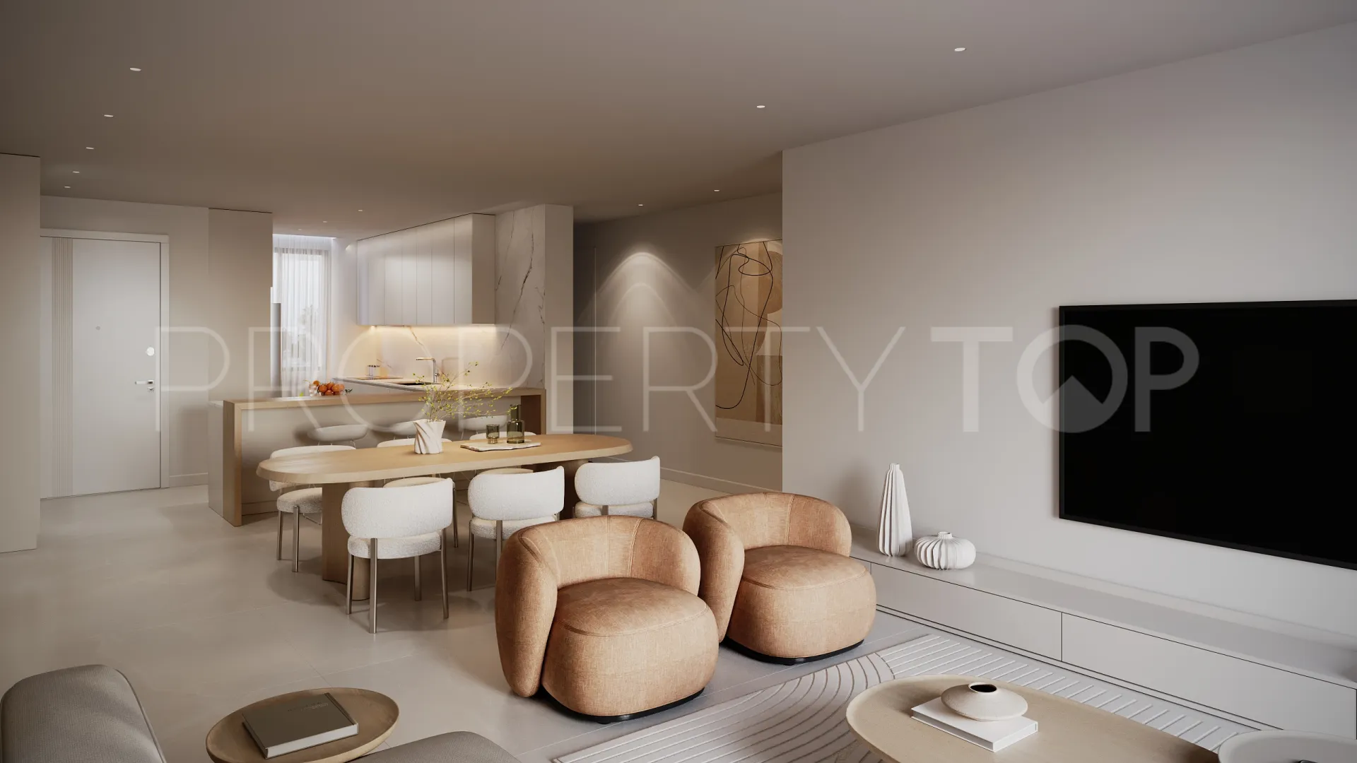 Ground floor apartment for sale in New Golden Mile with 3 bedrooms