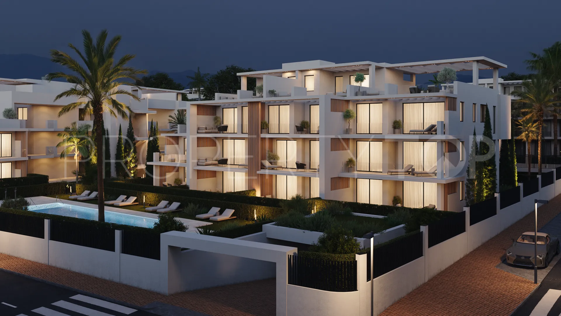 Ground floor apartment for sale in New Golden Mile with 3 bedrooms
