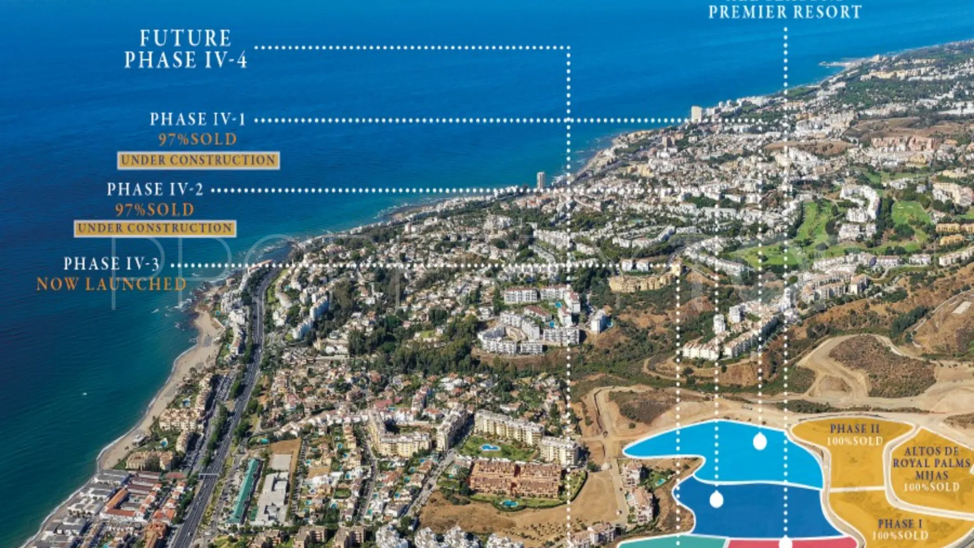 Buy penthouse in Mijas Costa with 3 bedrooms