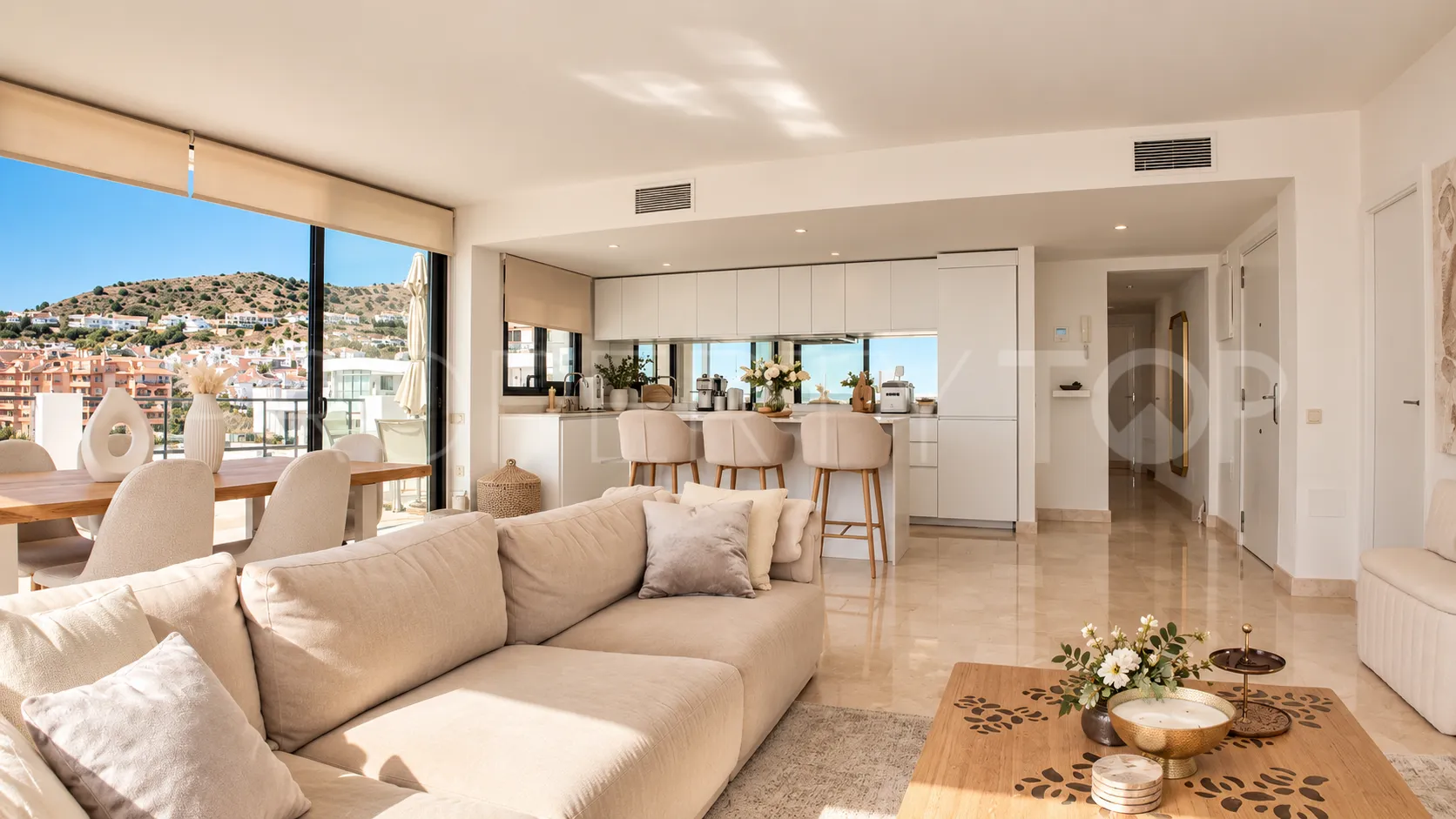 For sale 2 bedrooms penthouse in Riviera del Sol