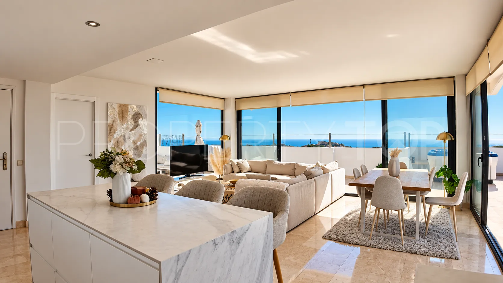 For sale 2 bedrooms penthouse in Riviera del Sol