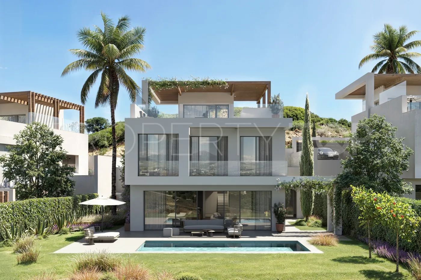 Casares del Sol - Casares Golf, villa de 4 dormitorios en venta