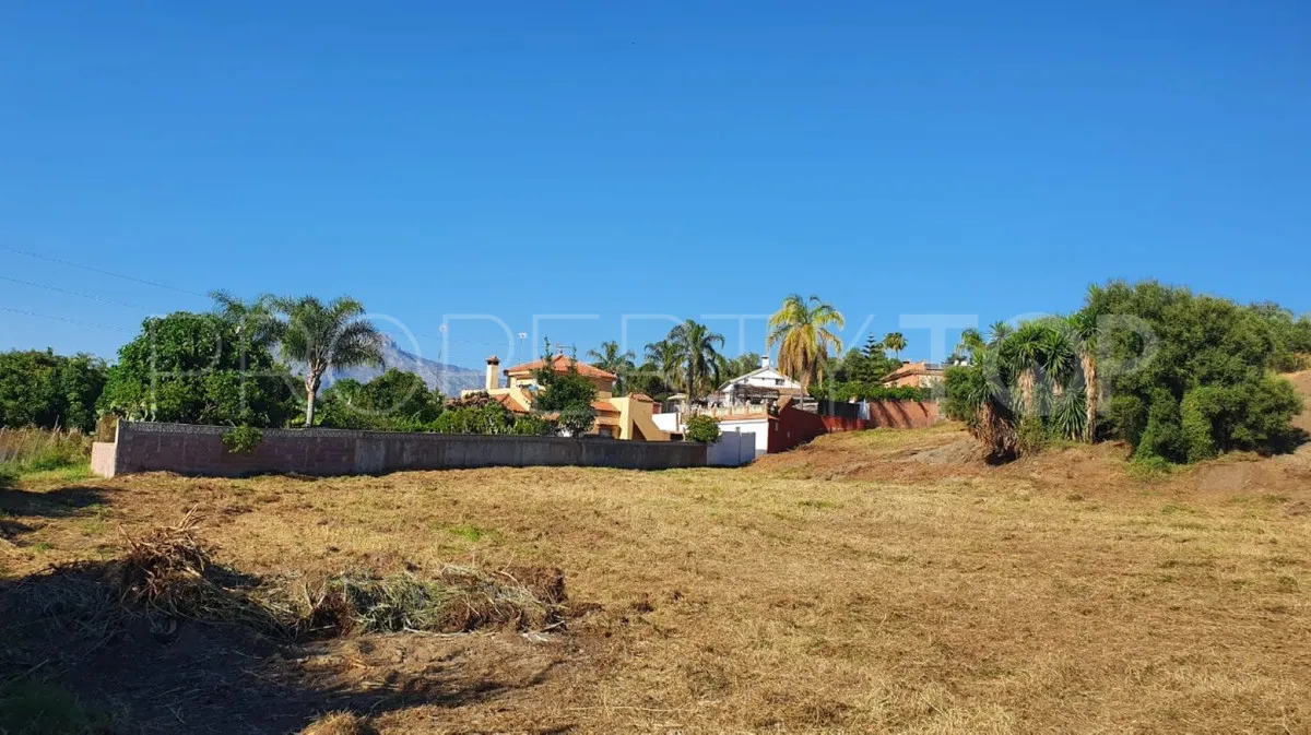Parcela a la venta en San Pedro de Alcantara
