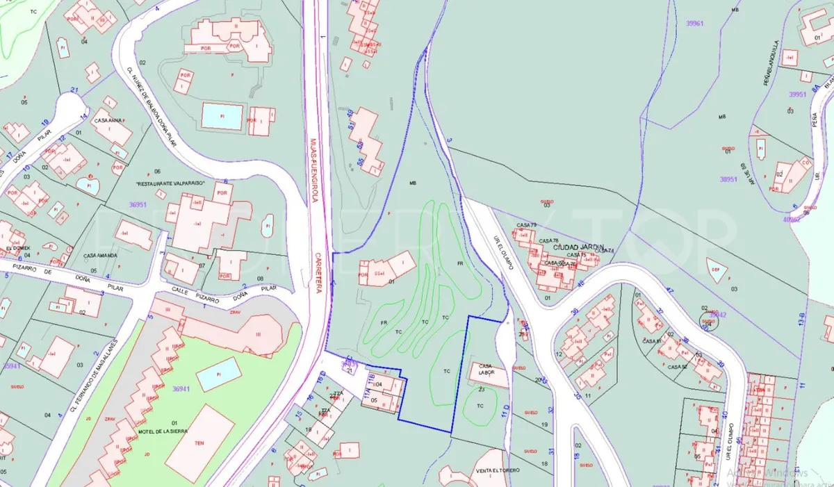 Plot for sale in Mijas