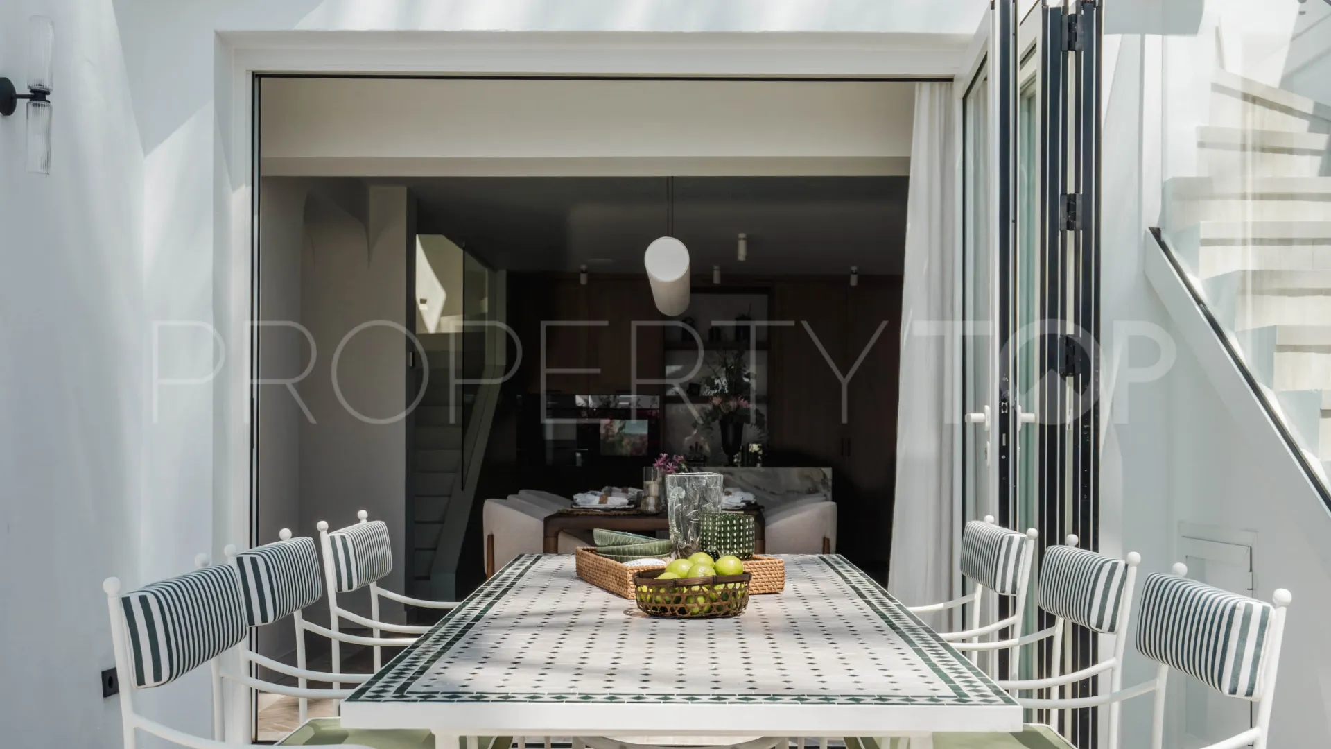 For sale Marbella Golden Mile semi detached house with 3 bedrooms