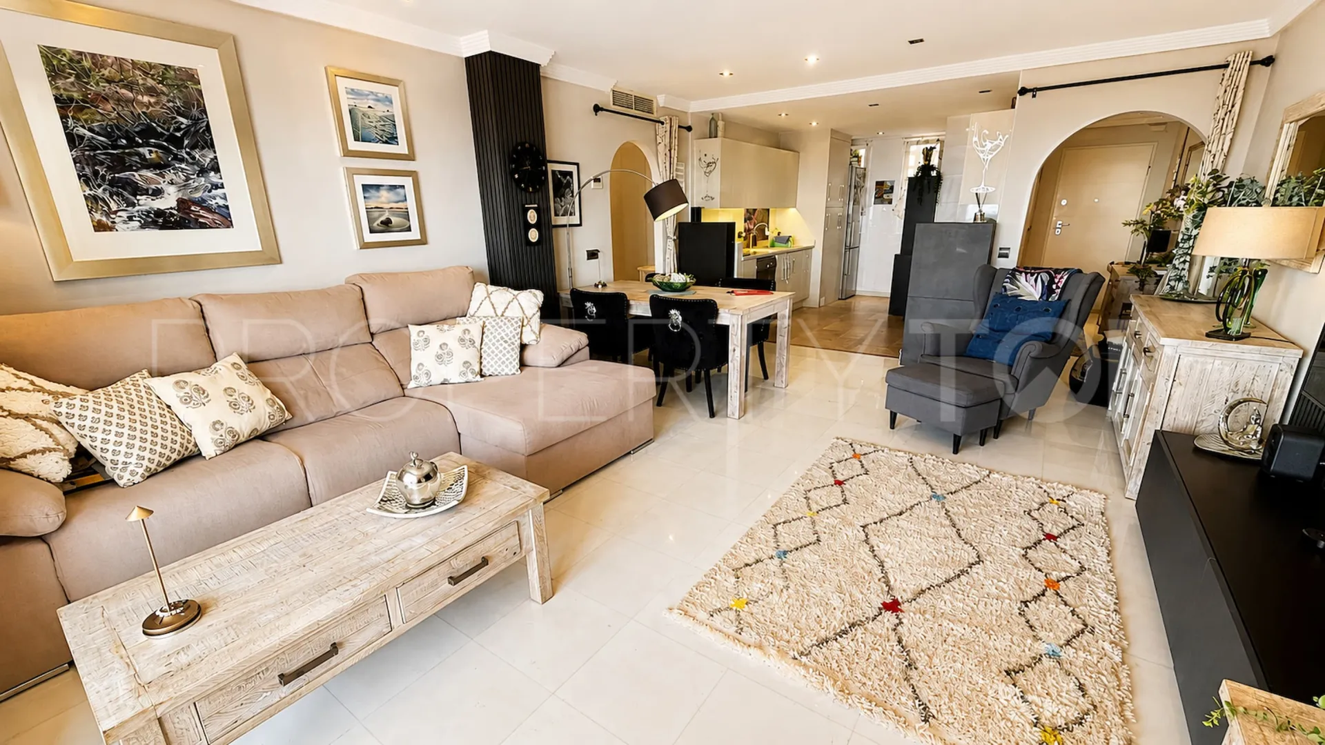 Augusta Sea and Golf, apartamento planta baja en venta