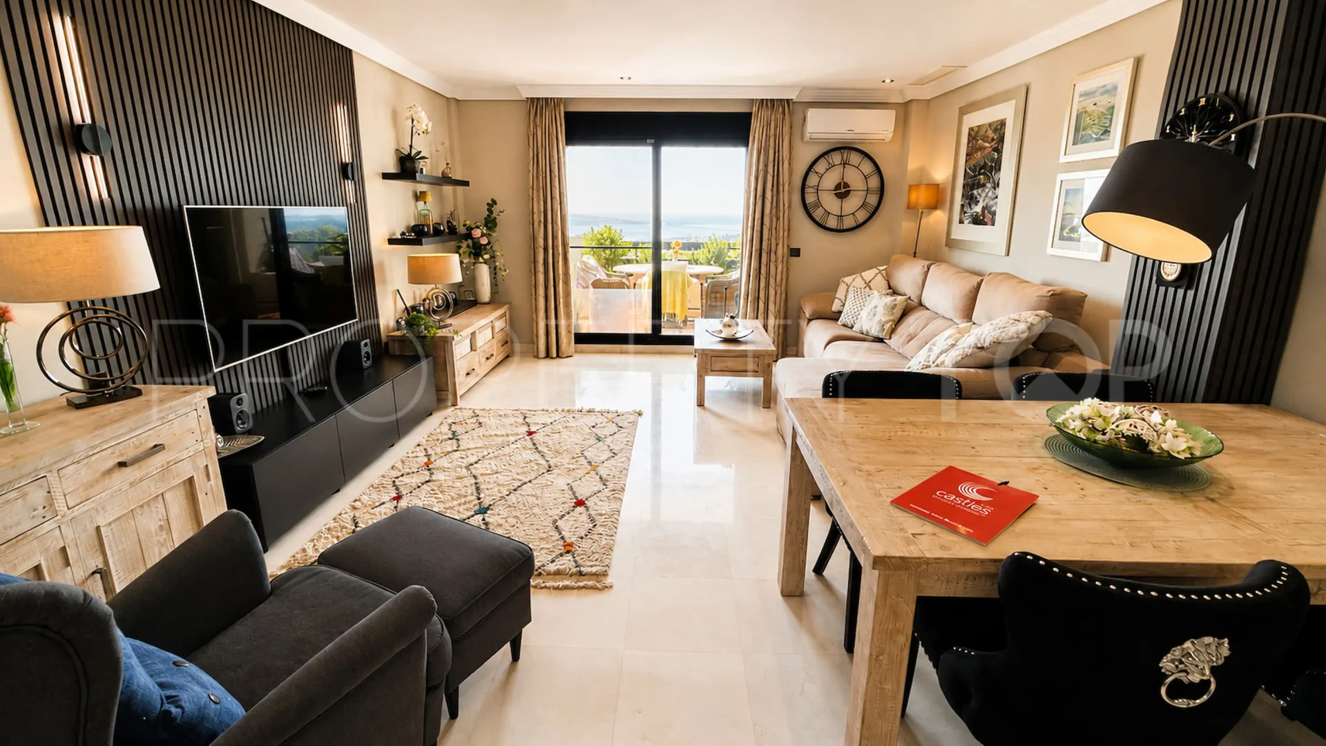 Augusta Sea and Golf, apartamento planta baja en venta