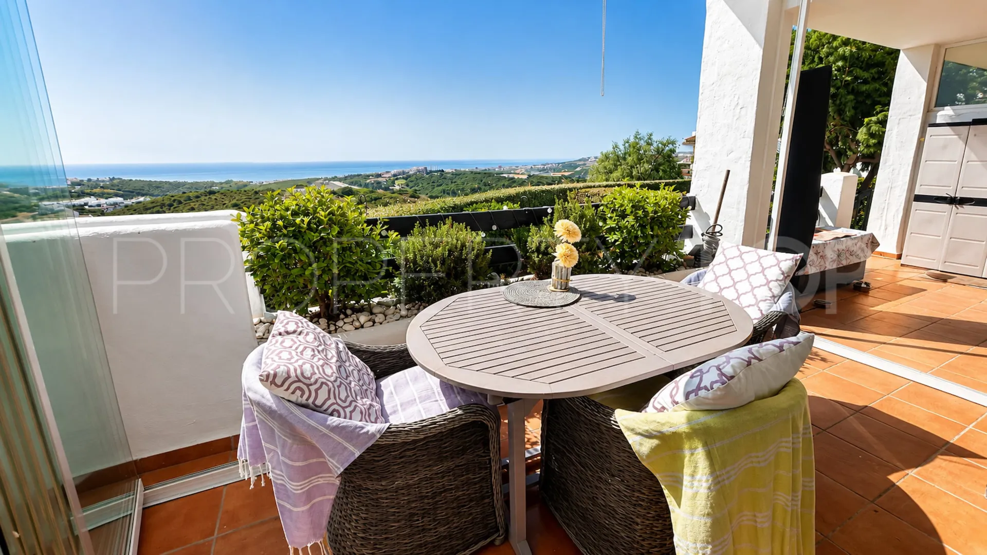 Augusta Sea and Golf, apartamento planta baja en venta