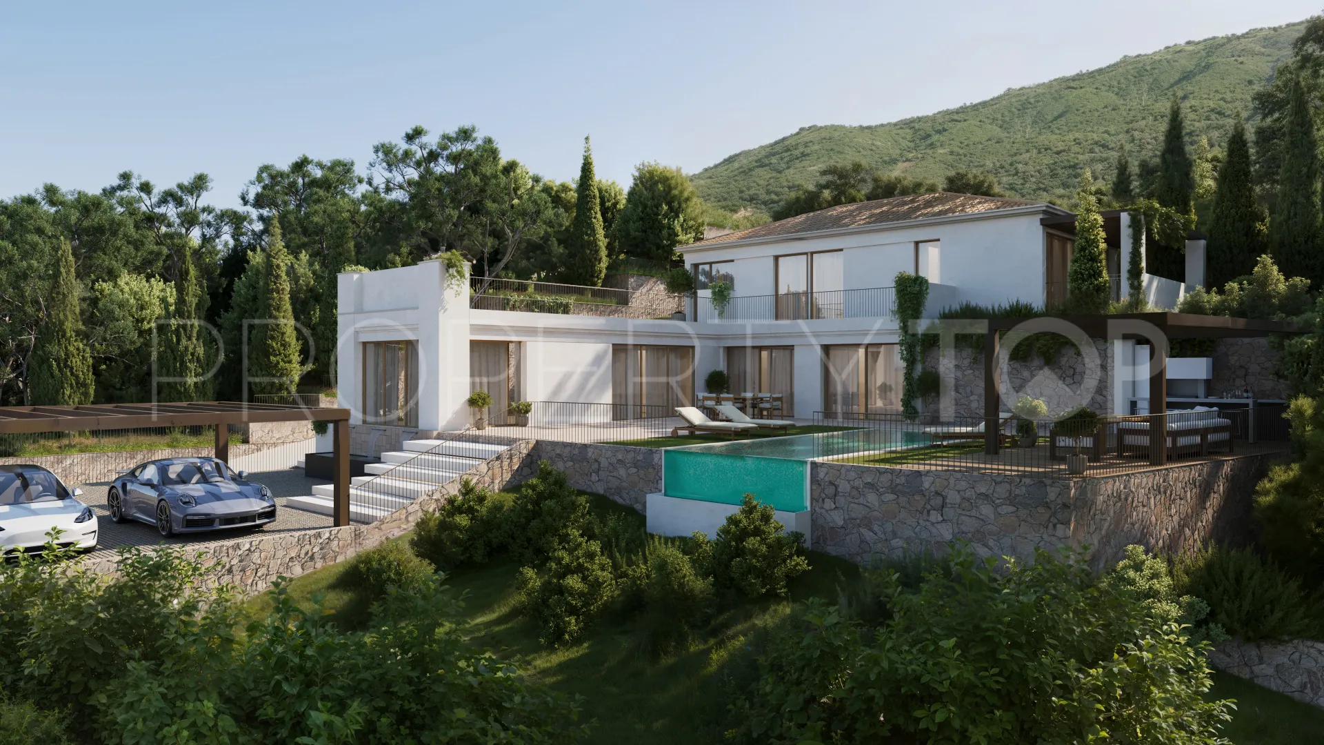 Villa a la venta de 4 dormitorios en Elviria