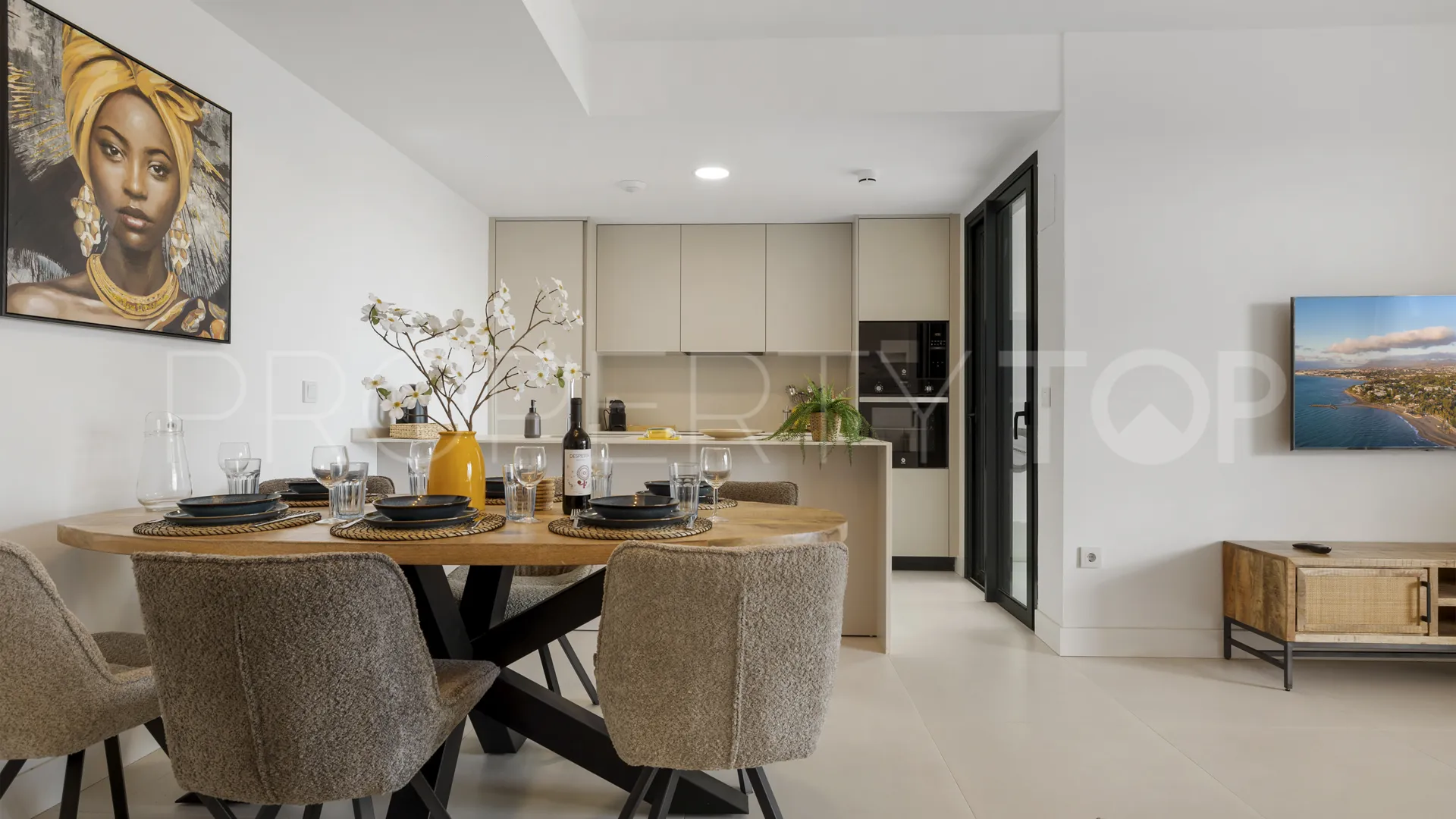 Apartamento planta baja en venta en El Higueron