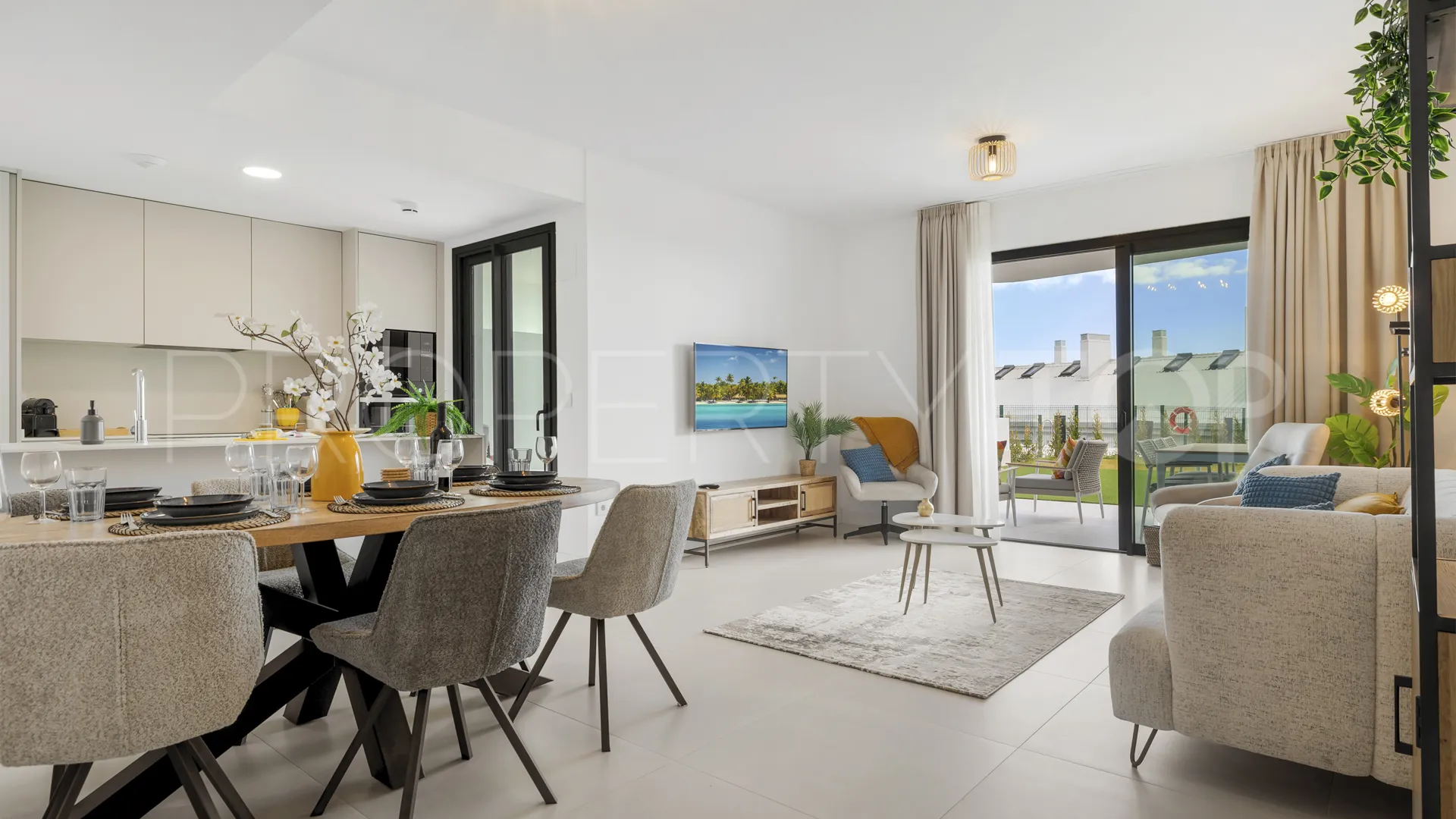 Apartamento planta baja en venta en El Higueron