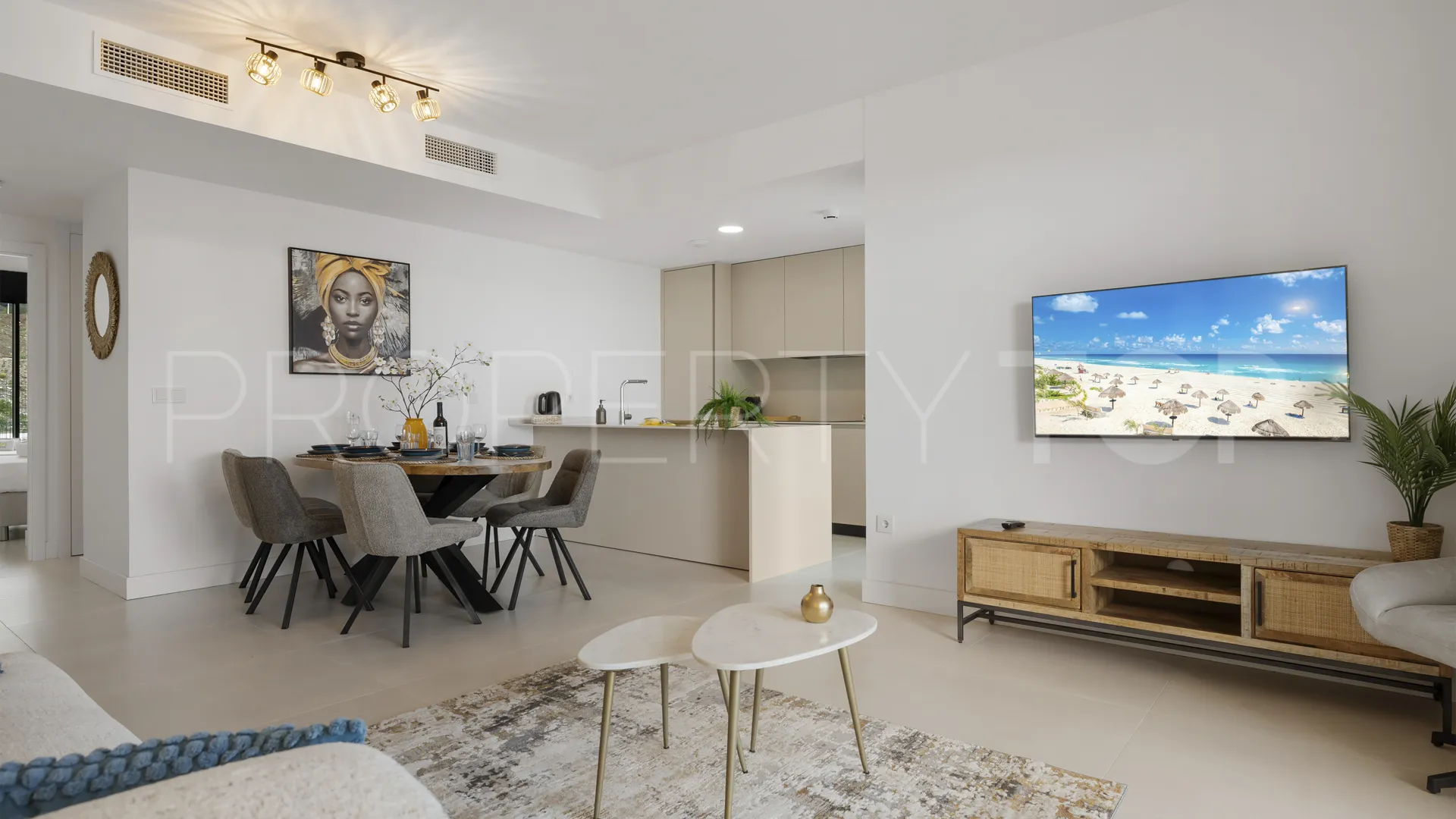 Apartamento planta baja en venta en El Higueron