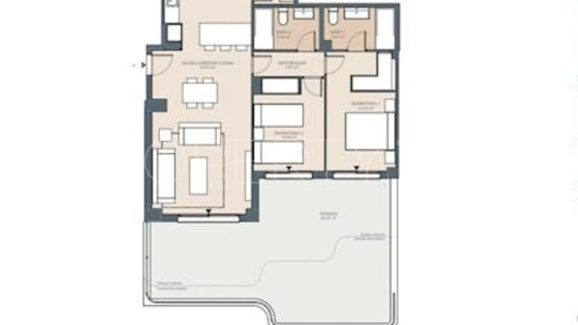 For sale Estepona Town ground floor apartment with 2 bedrooms