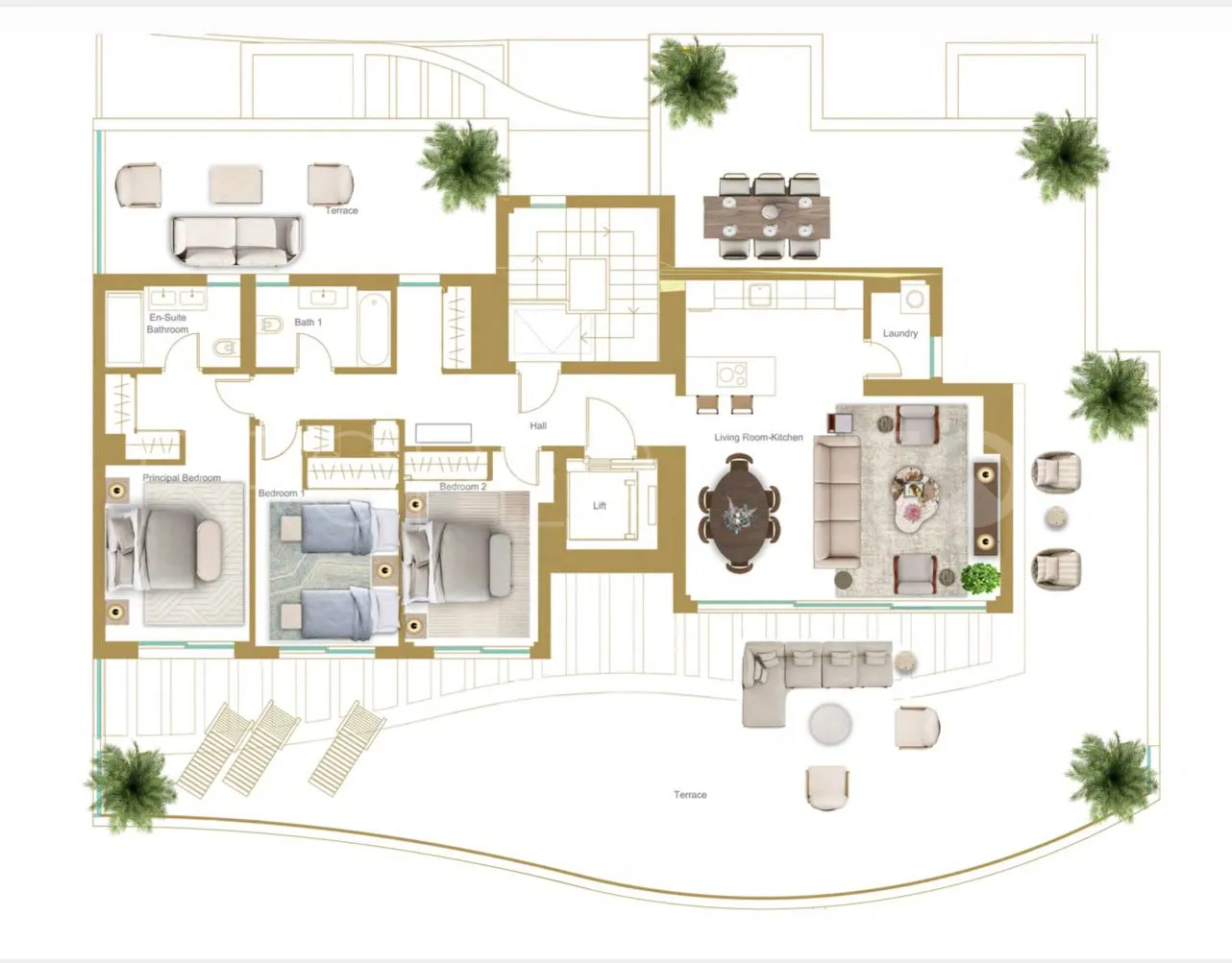 Buy penthouse in Alcaidesa