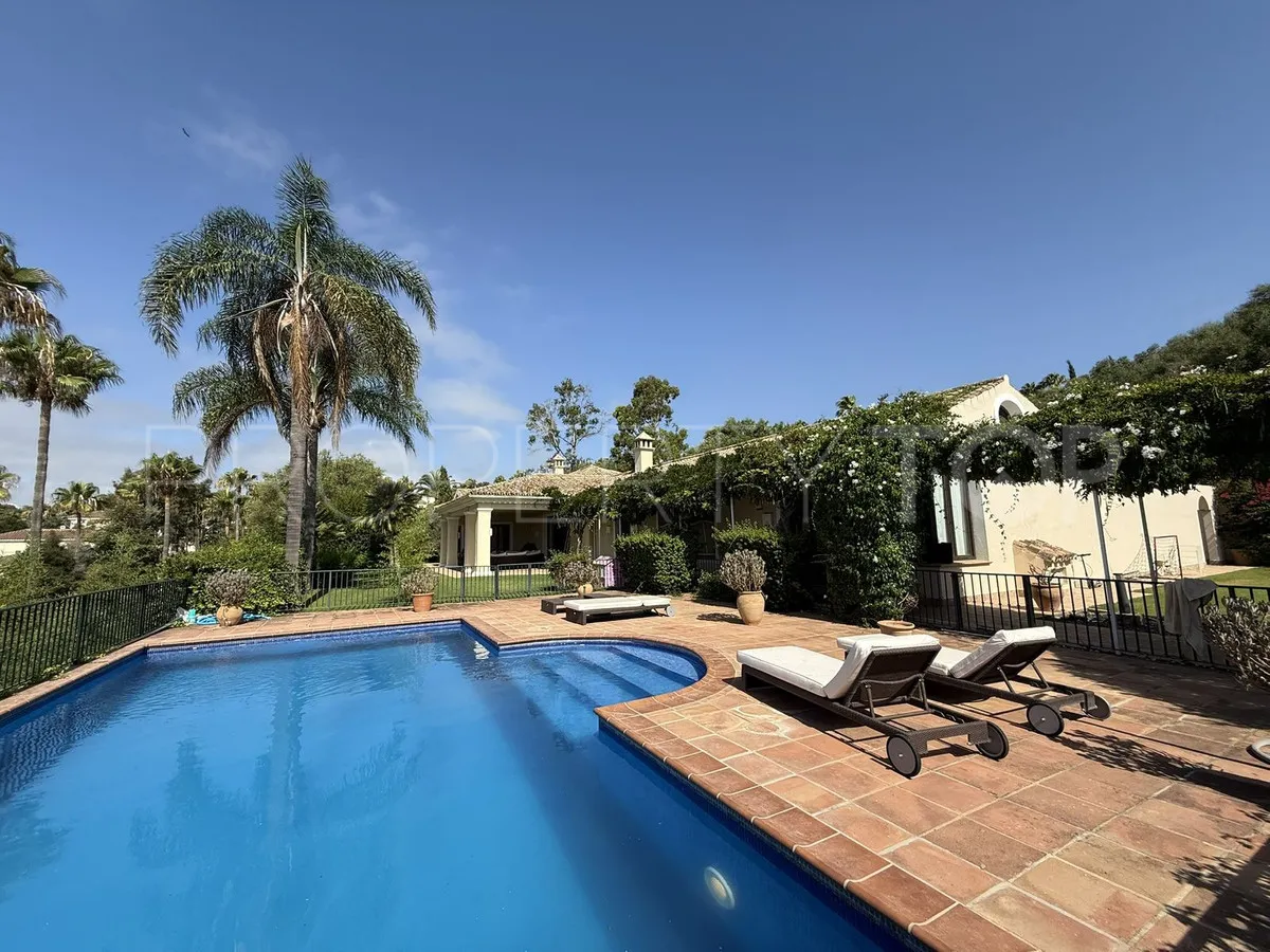 Villa en venta en Sotogrande Alto