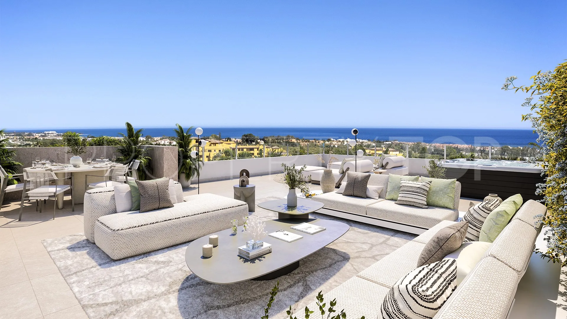 3 bedrooms duplex penthouse in New Golden Mile for sale