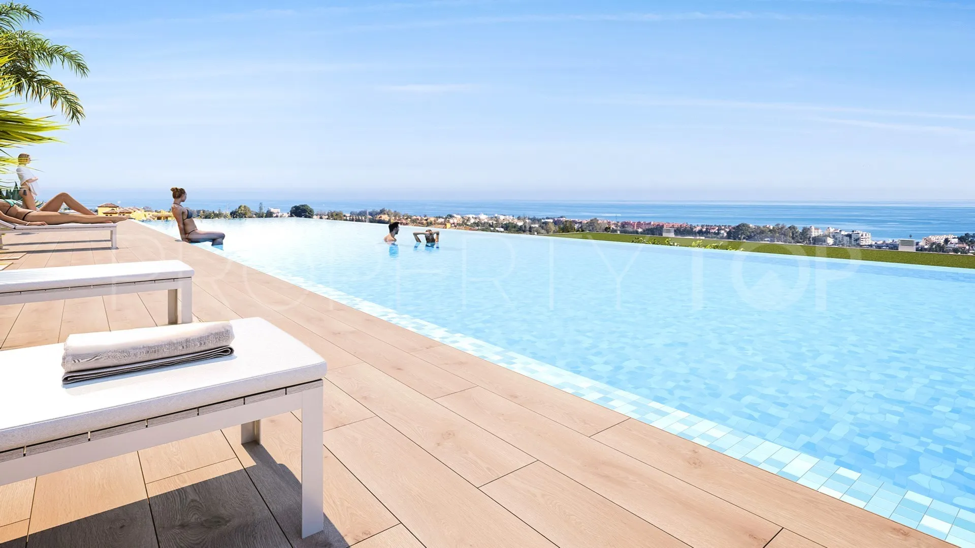 3 bedrooms duplex penthouse in New Golden Mile for sale