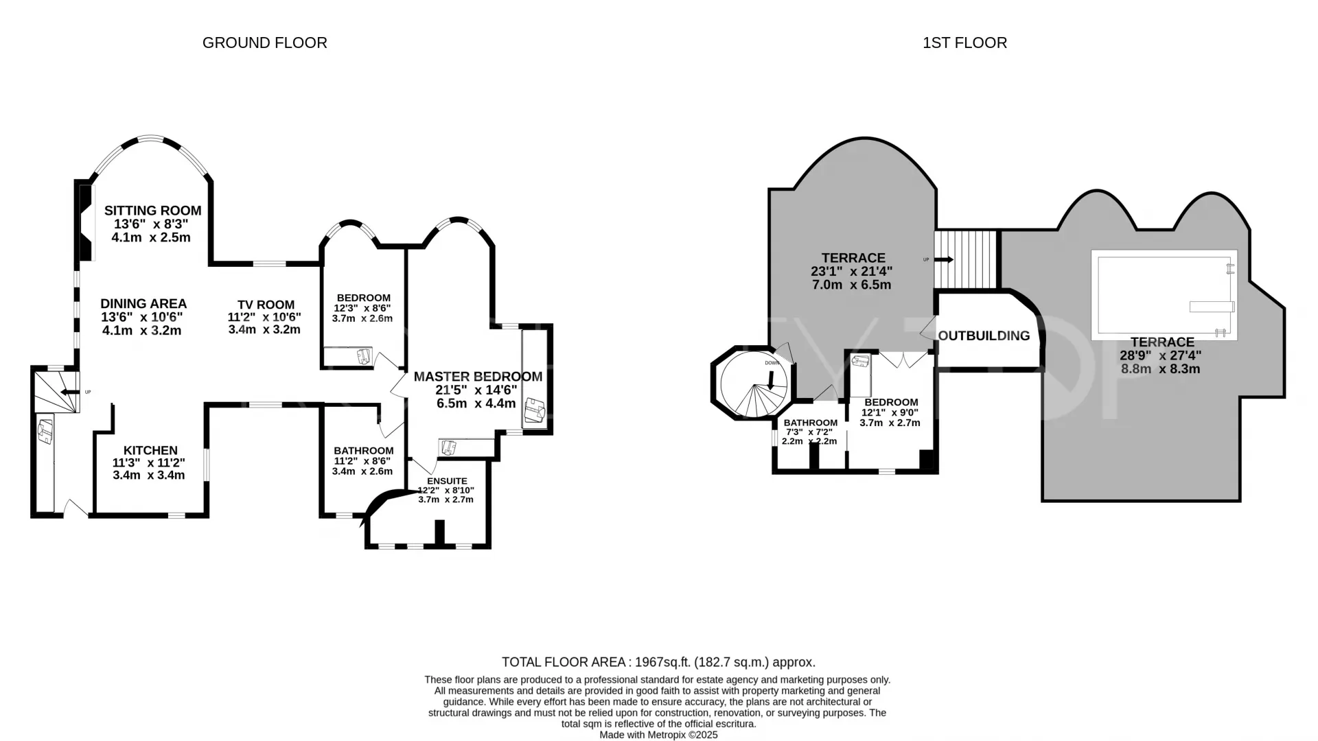 Duplex penthouse with 3 bedrooms for sale in Marbella Golden Mile