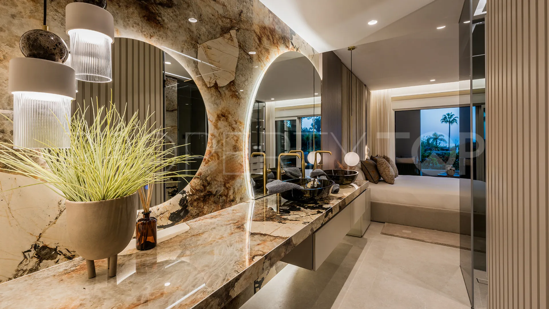 For sale New Golden Mile ground floor apartment with 3 bedrooms