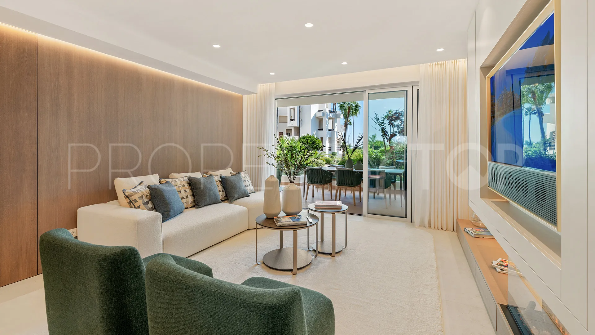 For sale New Golden Mile ground floor apartment with 3 bedrooms