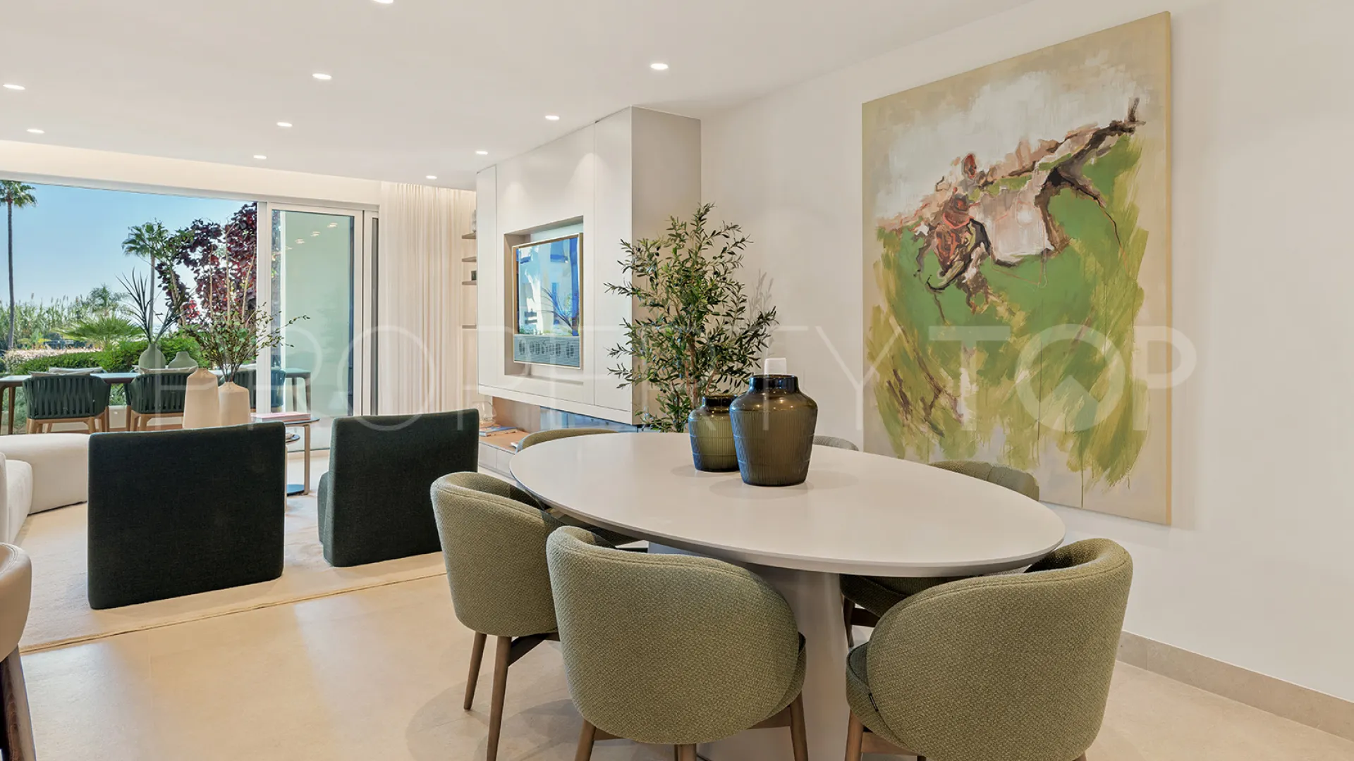 For sale New Golden Mile ground floor apartment with 3 bedrooms