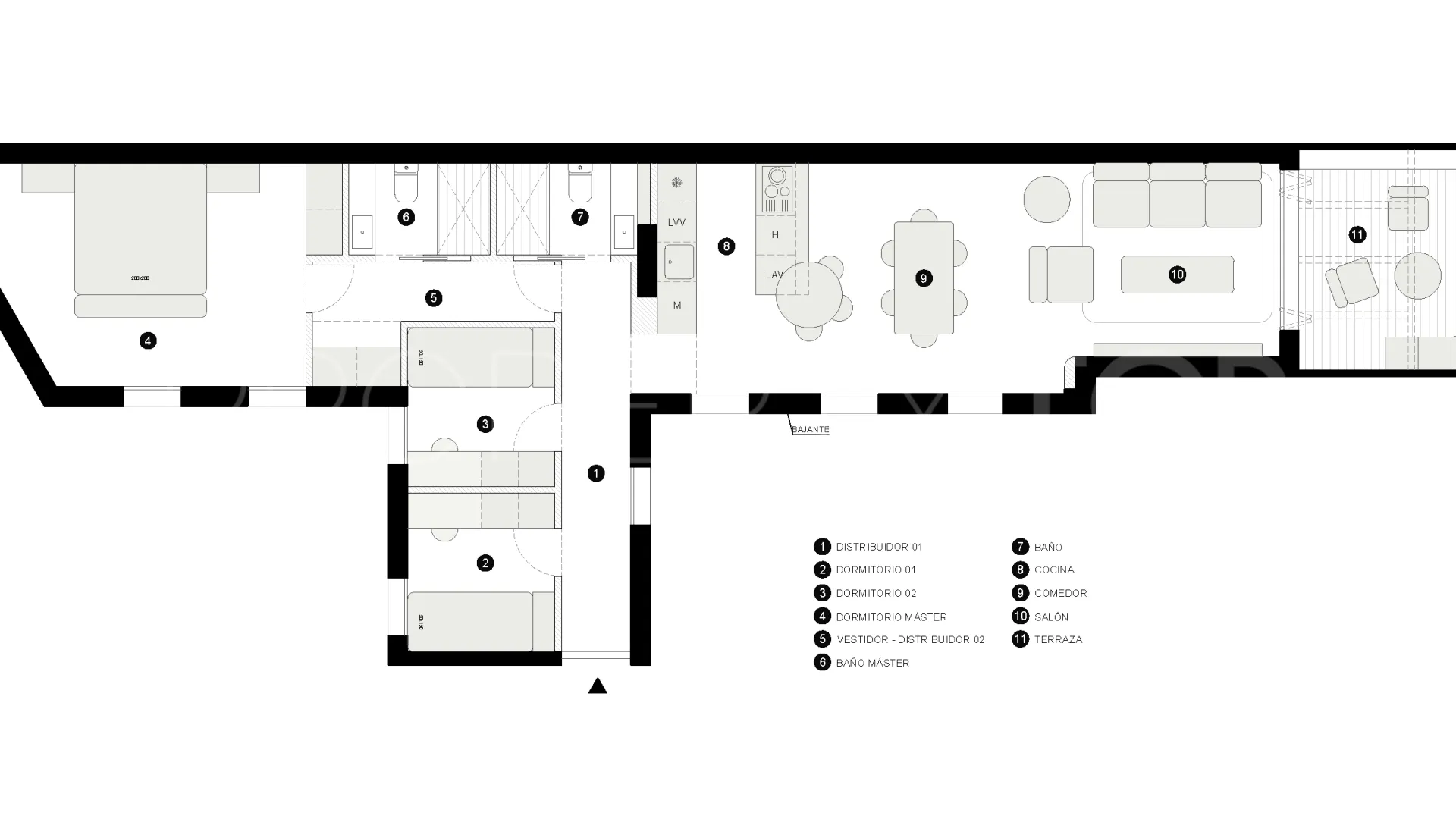 Goya 3 bedrooms penthouse for sale