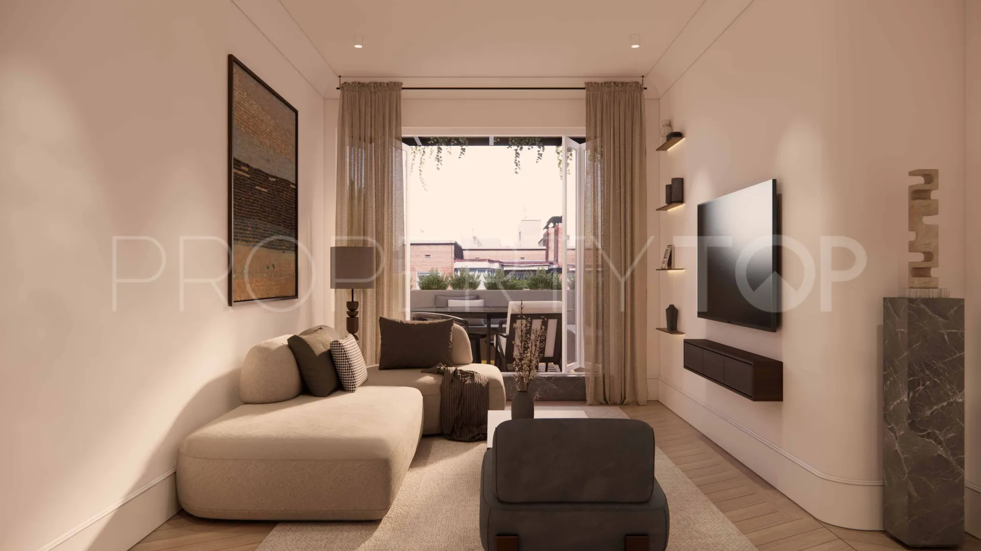 Goya 3 bedrooms penthouse for sale