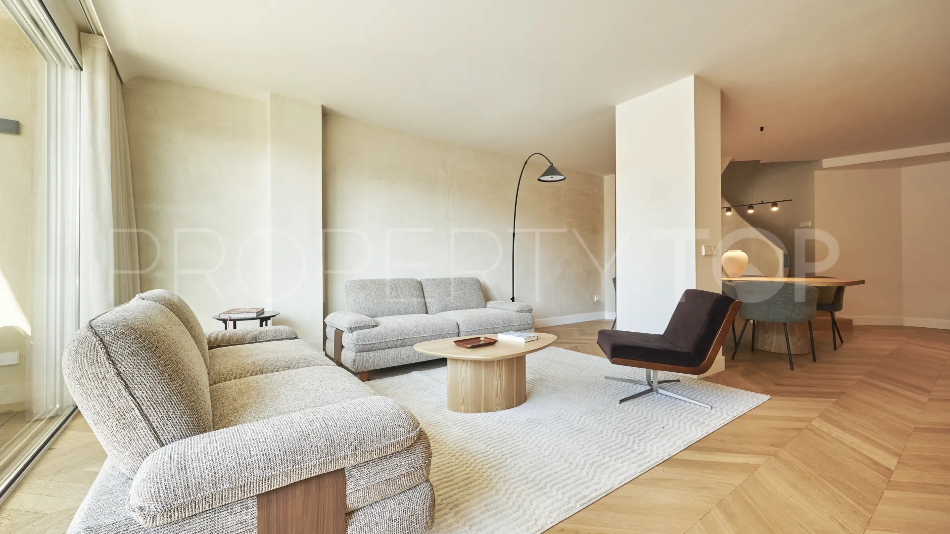 Recoletos, atico duplex de 3 dormitorios en venta