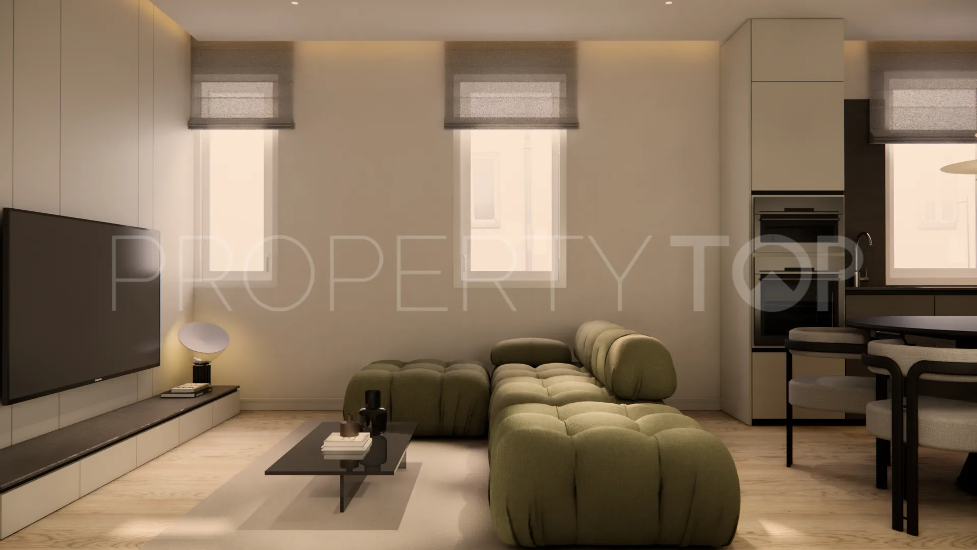 Piso de 3 dormitorios en venta en Almagro