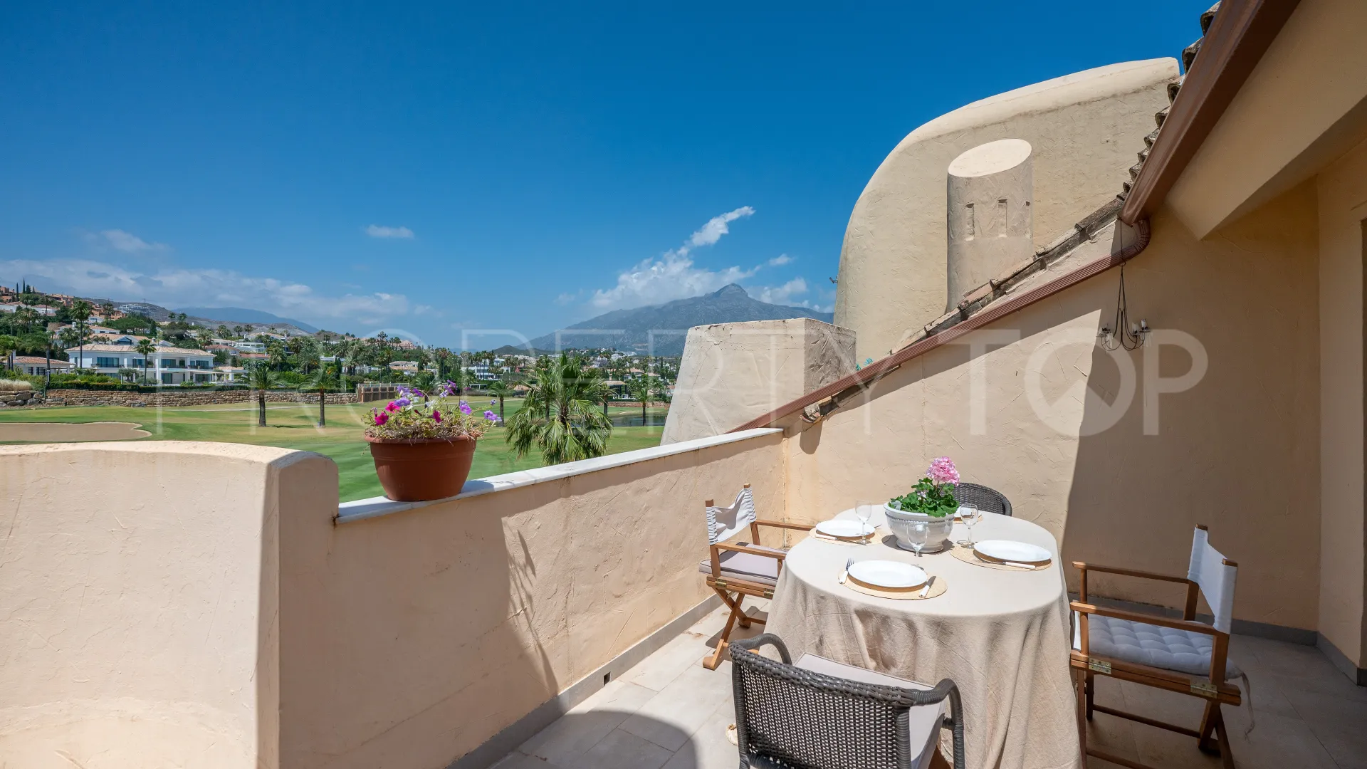 Country Club Las Brisas duplex penthouse for sale
