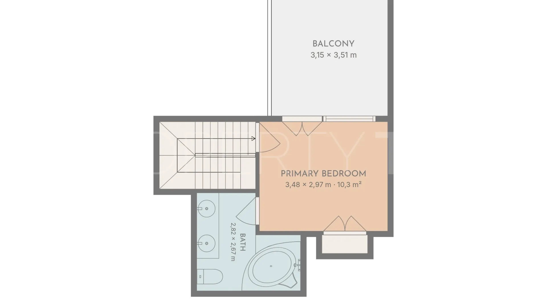 Atico duplex en venta de 3 dormitorios en Torrequebrada