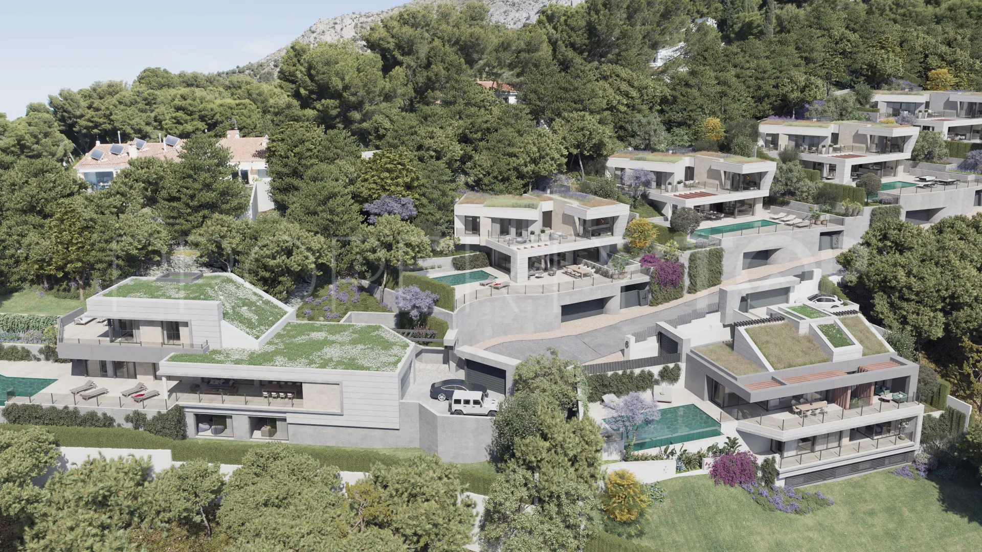 Pinares de San Antón, villa en venta