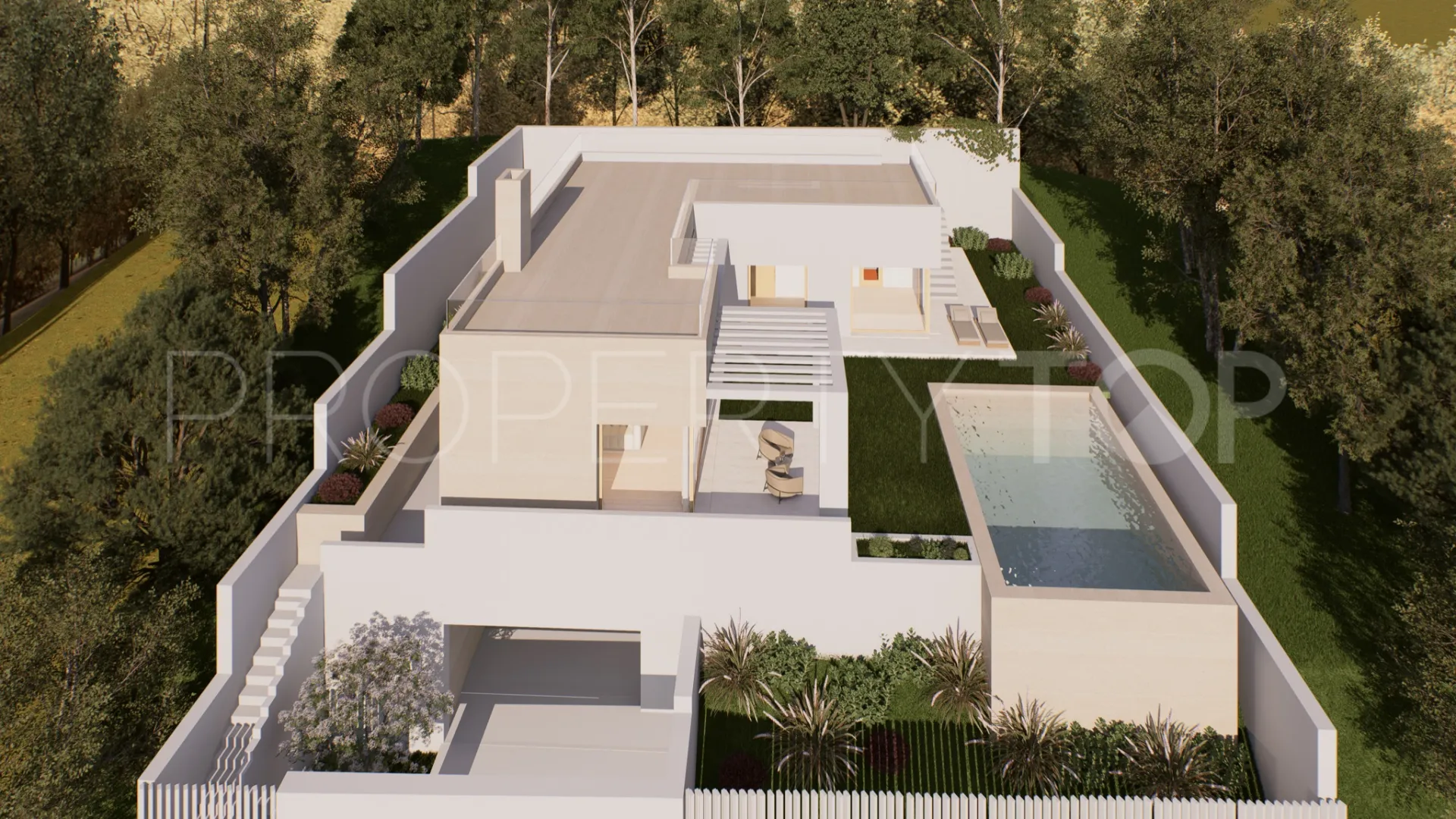 Buy villa with 3 bedrooms in Valle Romano