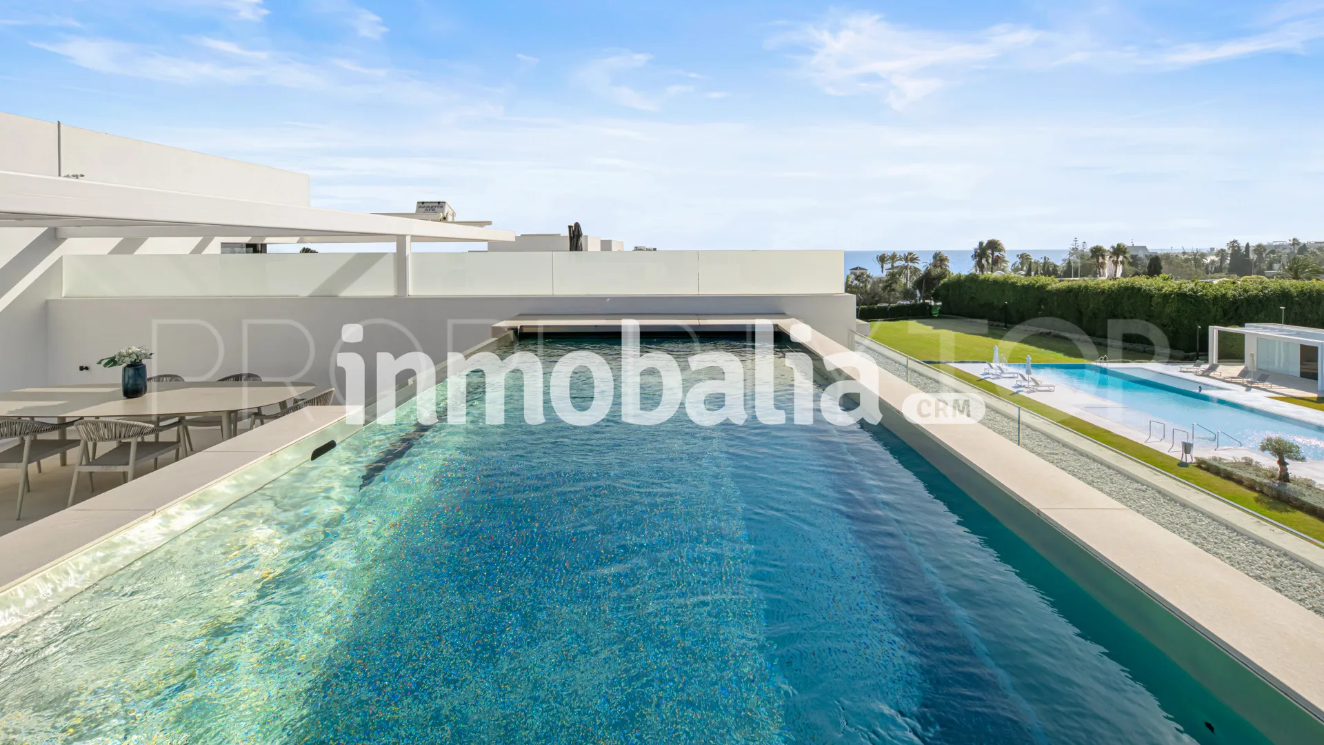Marbella Golden Mile 3 bedrooms semi detached villa for sale