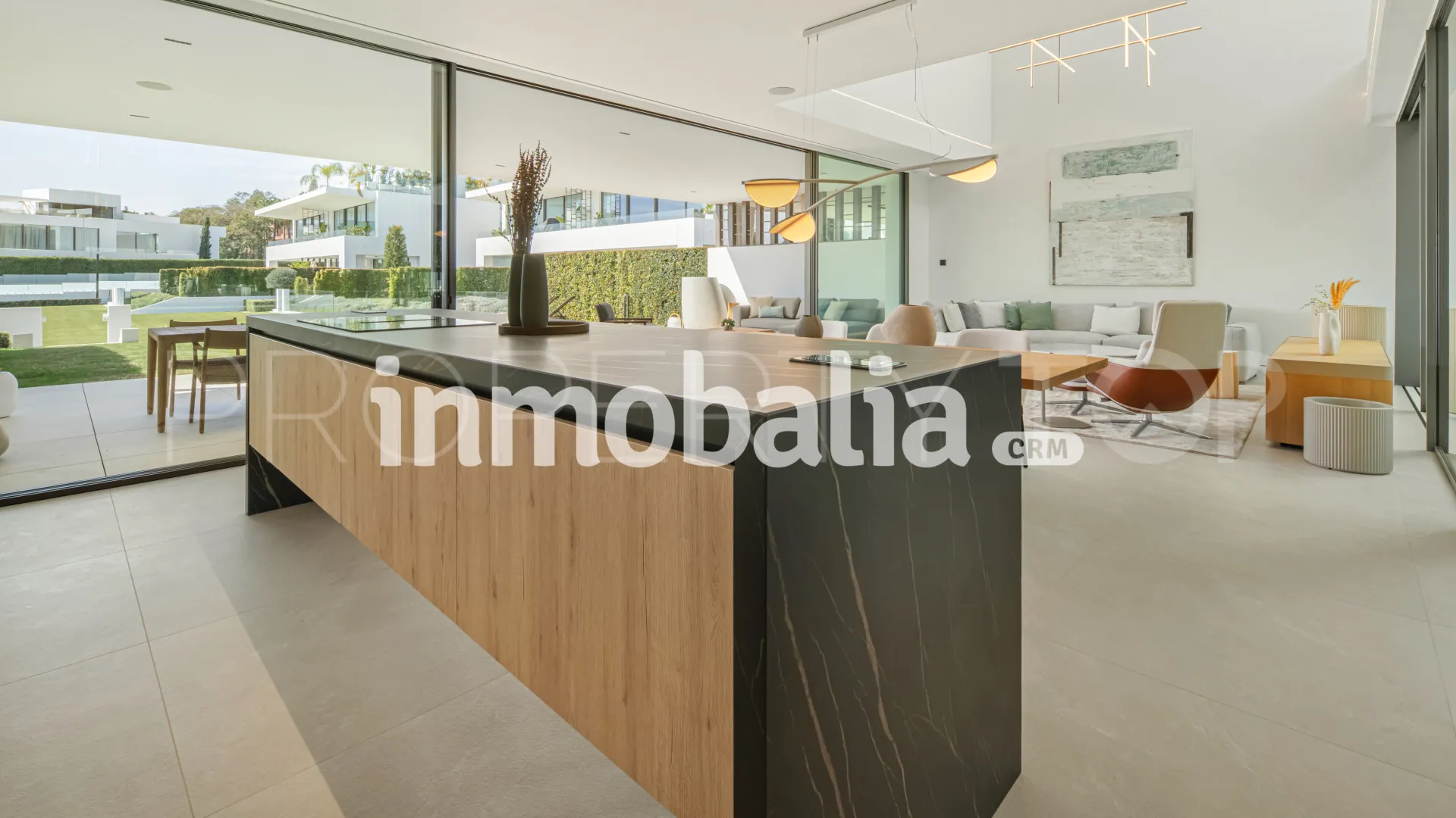 Marbella Golden Mile 3 bedrooms semi detached villa for sale