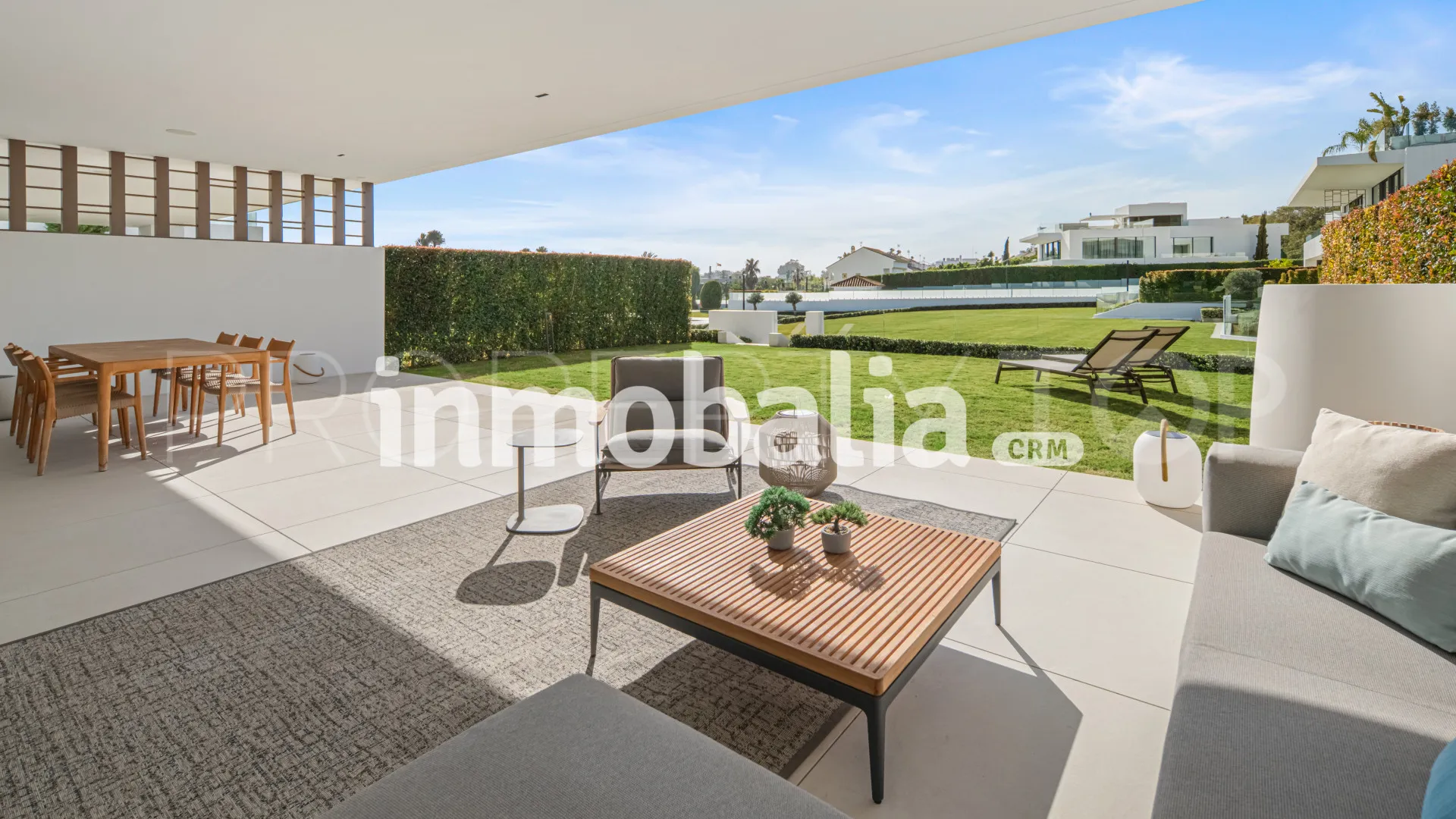 Marbella Golden Mile 3 bedrooms semi detached villa for sale