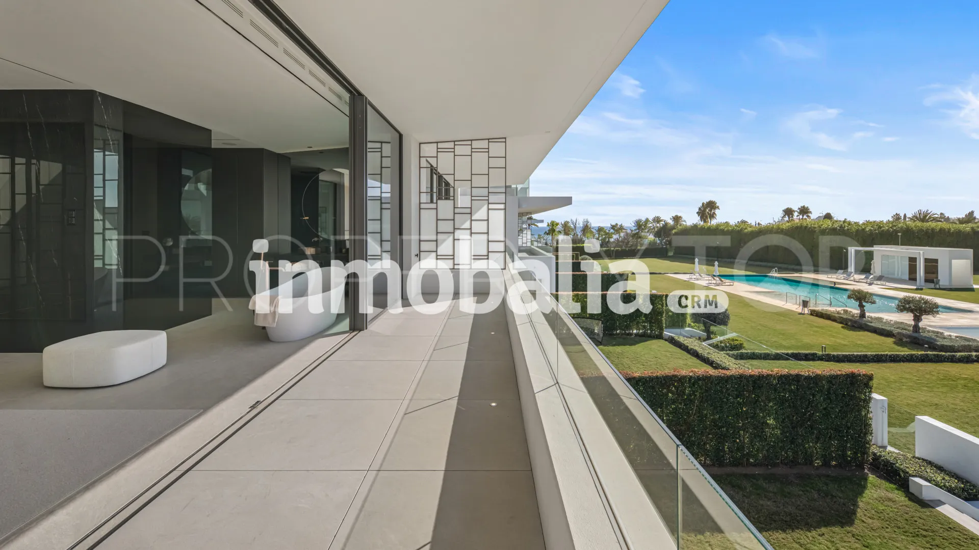Marbella Golden Mile 3 bedrooms semi detached villa for sale