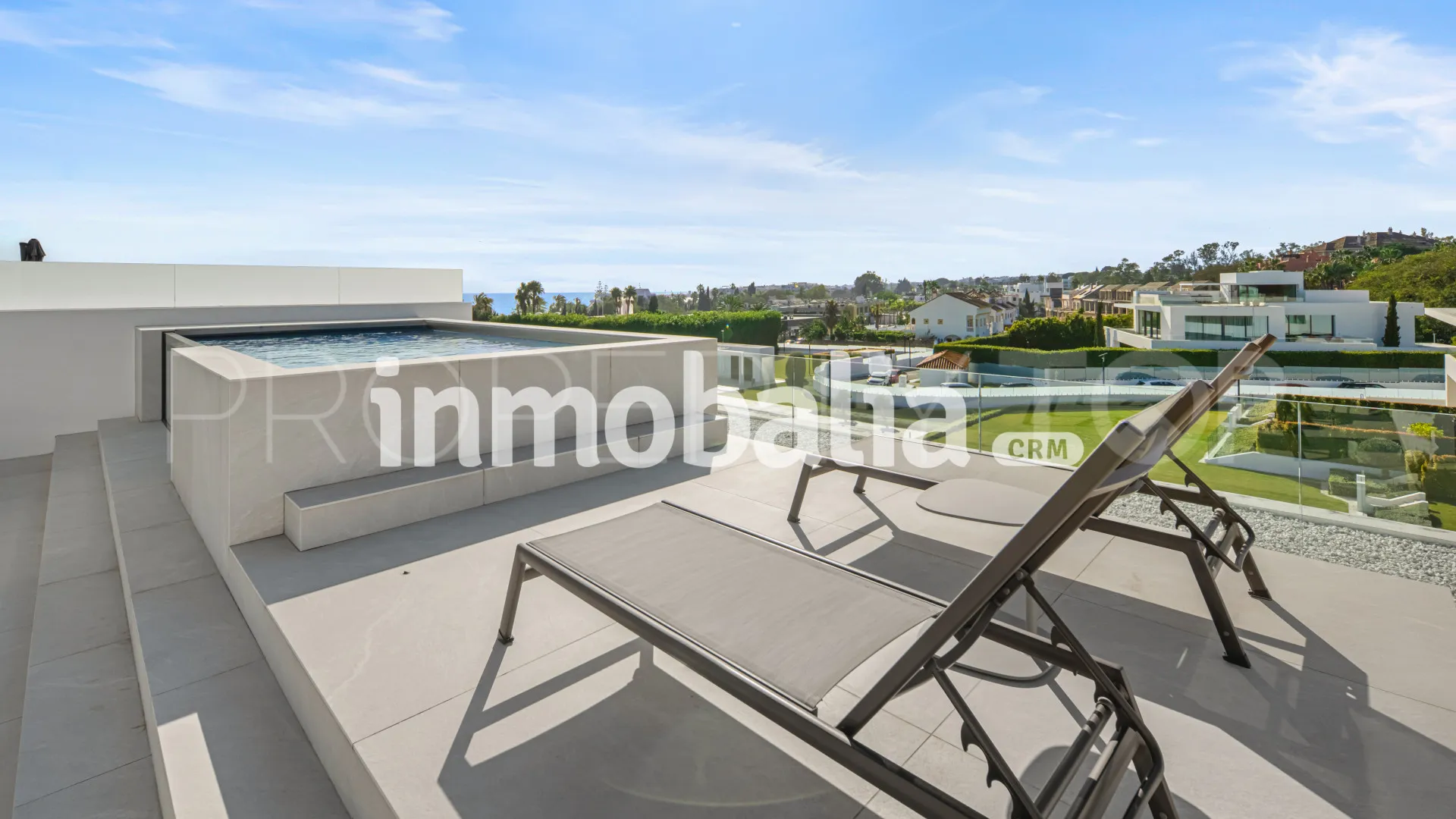 Marbella Golden Mile 3 bedrooms semi detached villa for sale