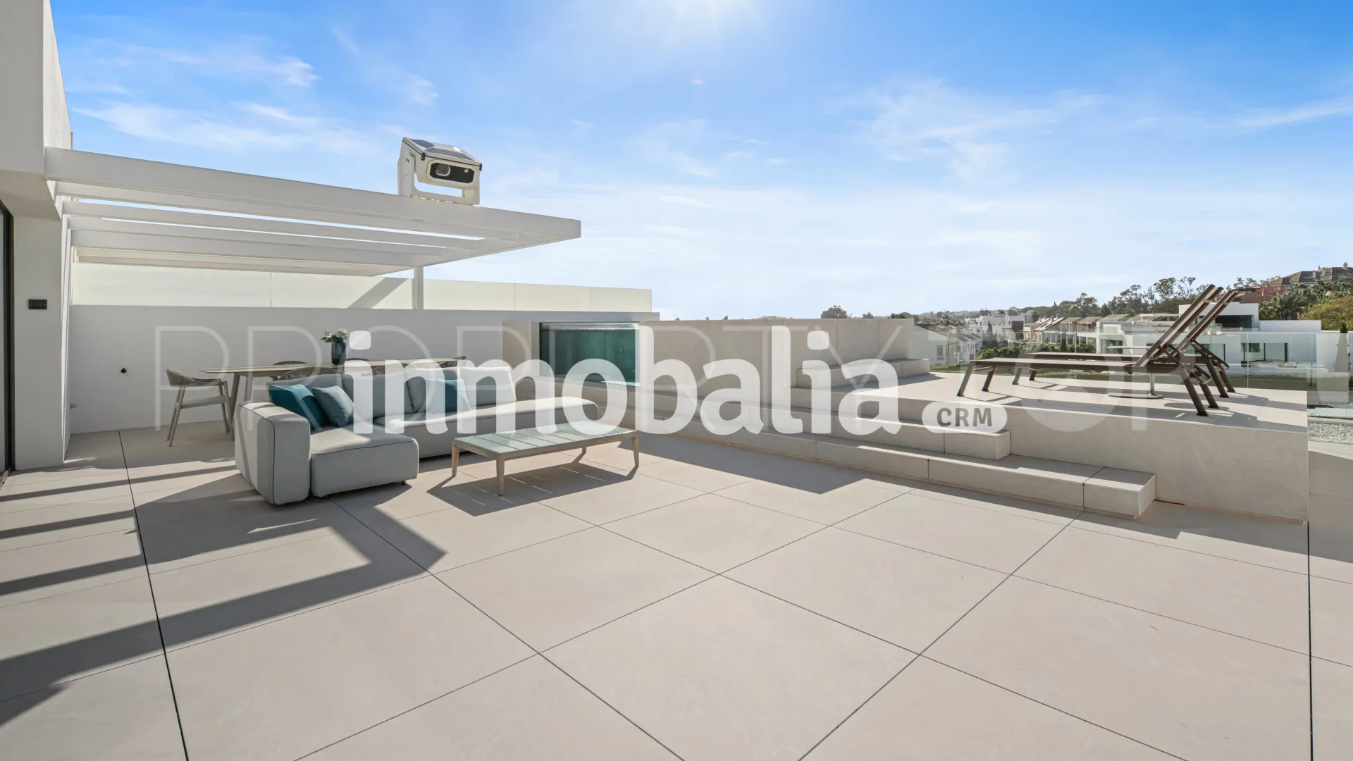 Marbella Golden Mile 3 bedrooms semi detached villa for sale